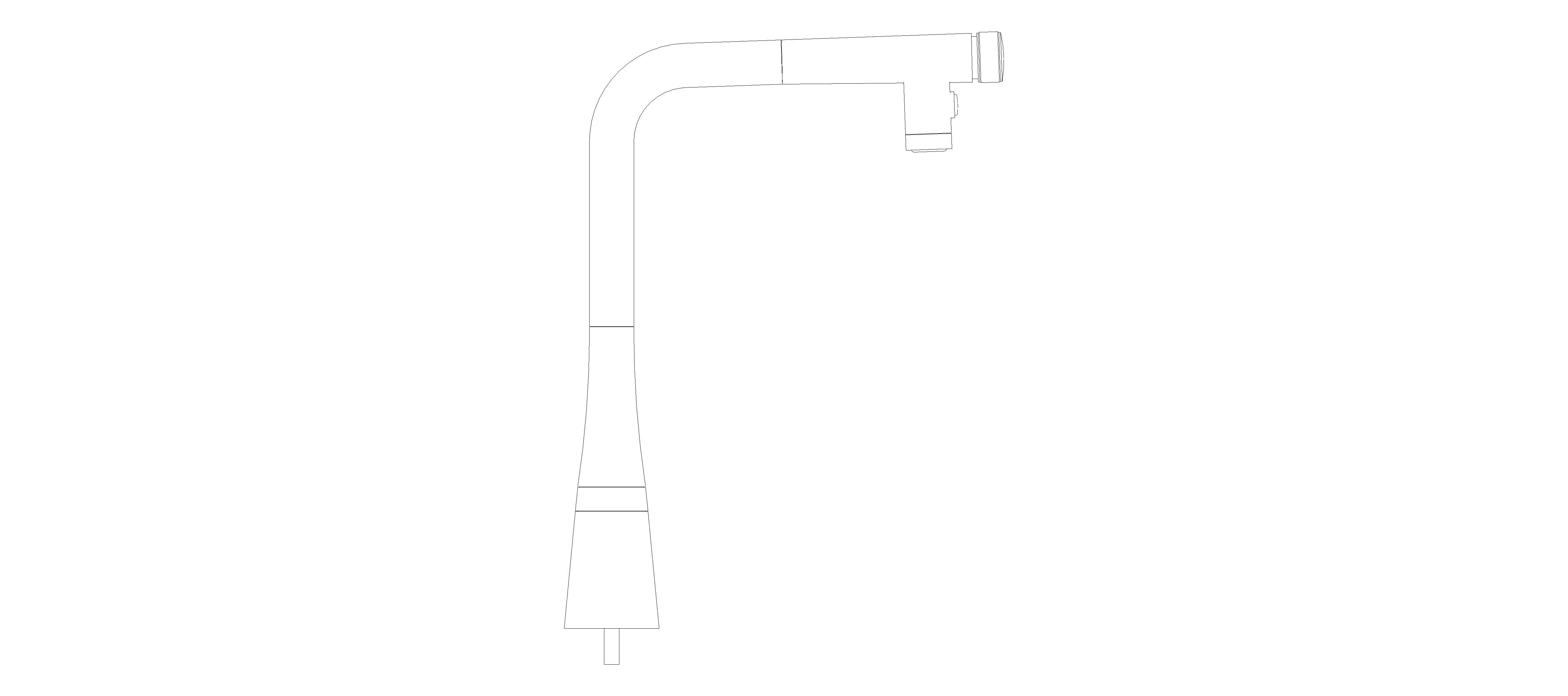 Product: SCALA Sink L-Spout Dual Spray (31888000)