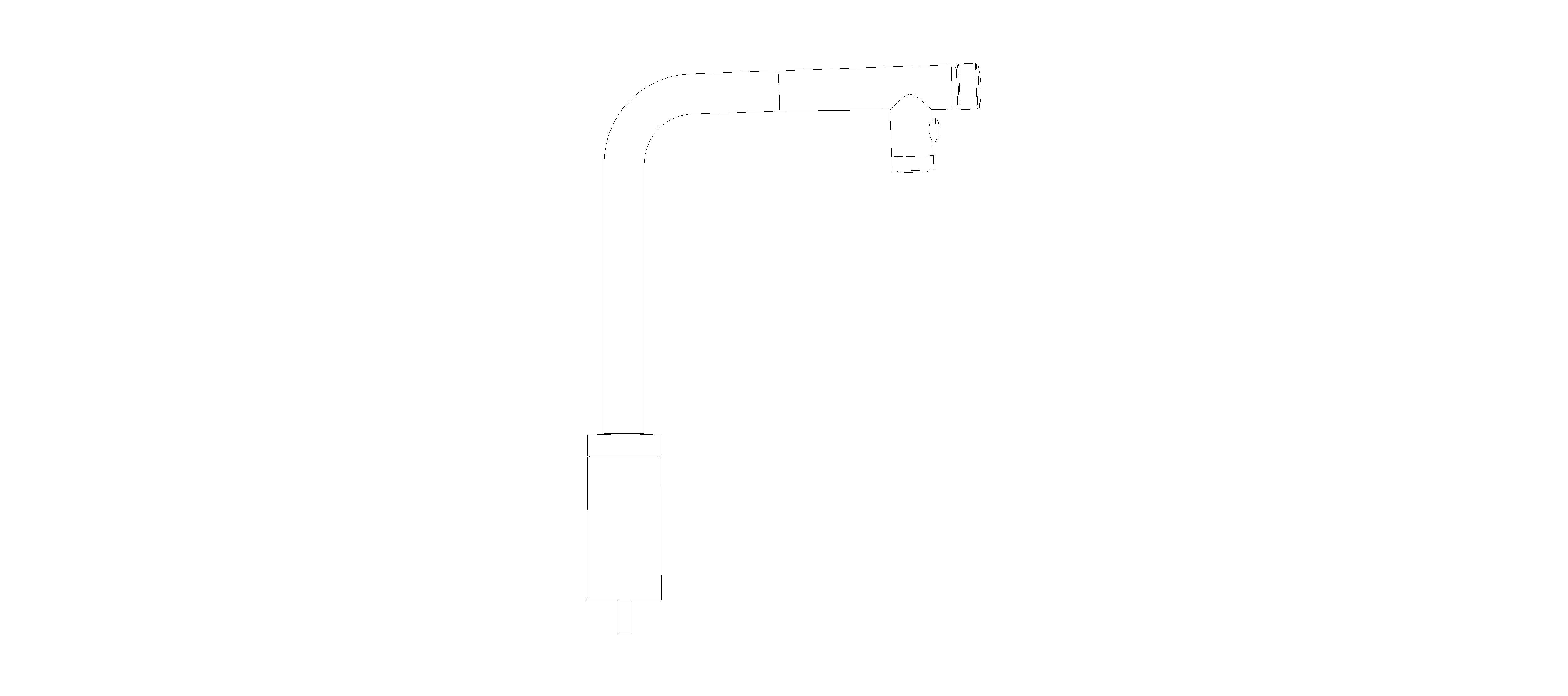 Product: VENTO Sink L-Spout Dual Spray (31891000)