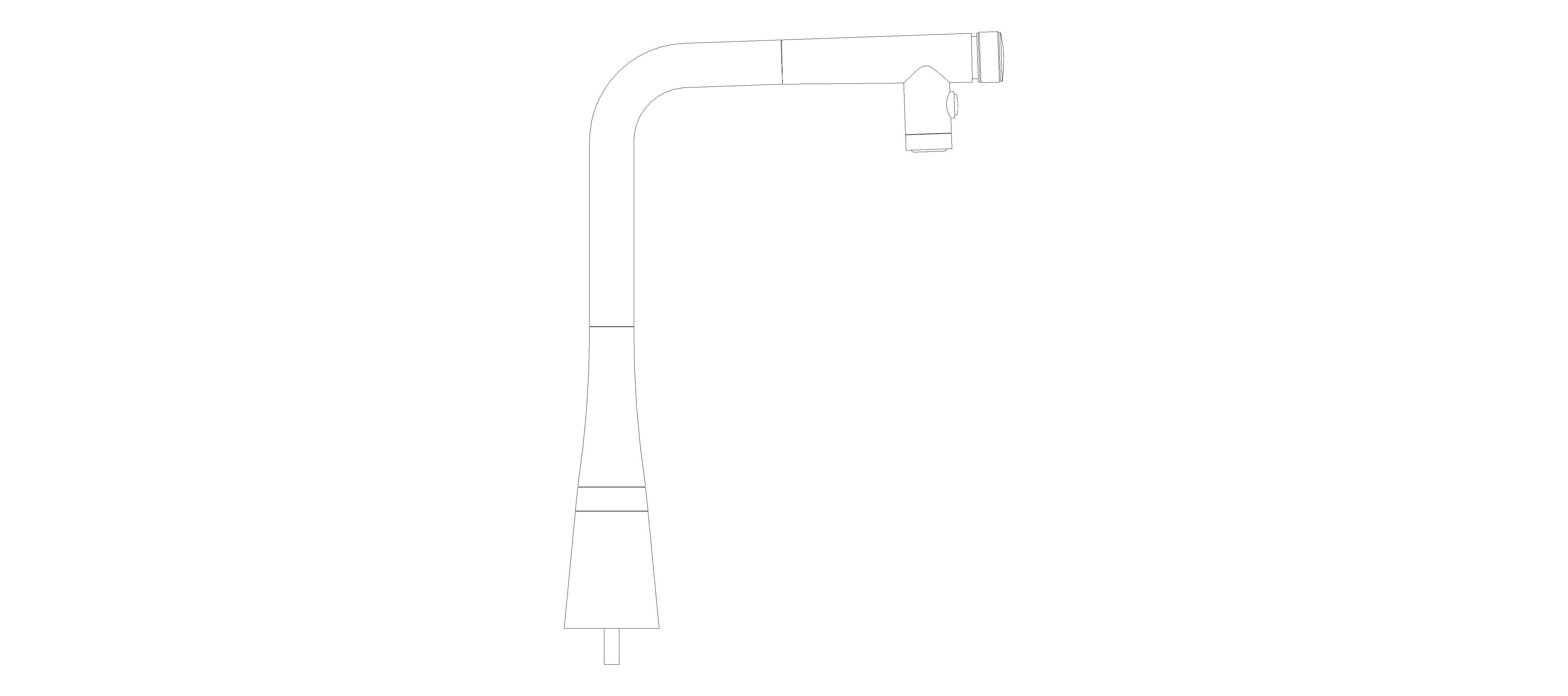 Product: ZEDRA Smart Control Sink L-Spout Dual Spray (31886000)