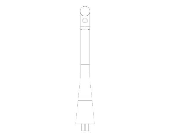 Product: ZEDRA Smart Control Sink L-Spout Dual Spray (31887000)