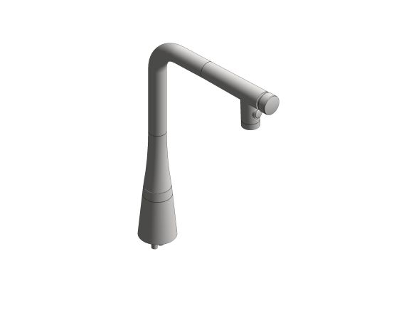 Product: ZEDRA Smart Control Sink L-Spout Dual Spray (31887000)