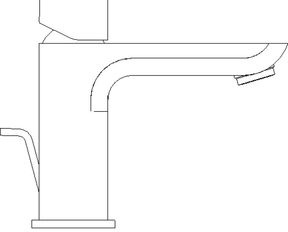 Product: CUBEO Single-Lever Basin Mixer (1016940000)