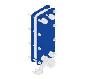 Product: Bare Plate Central Heating System Packaged Heat Exchanger
