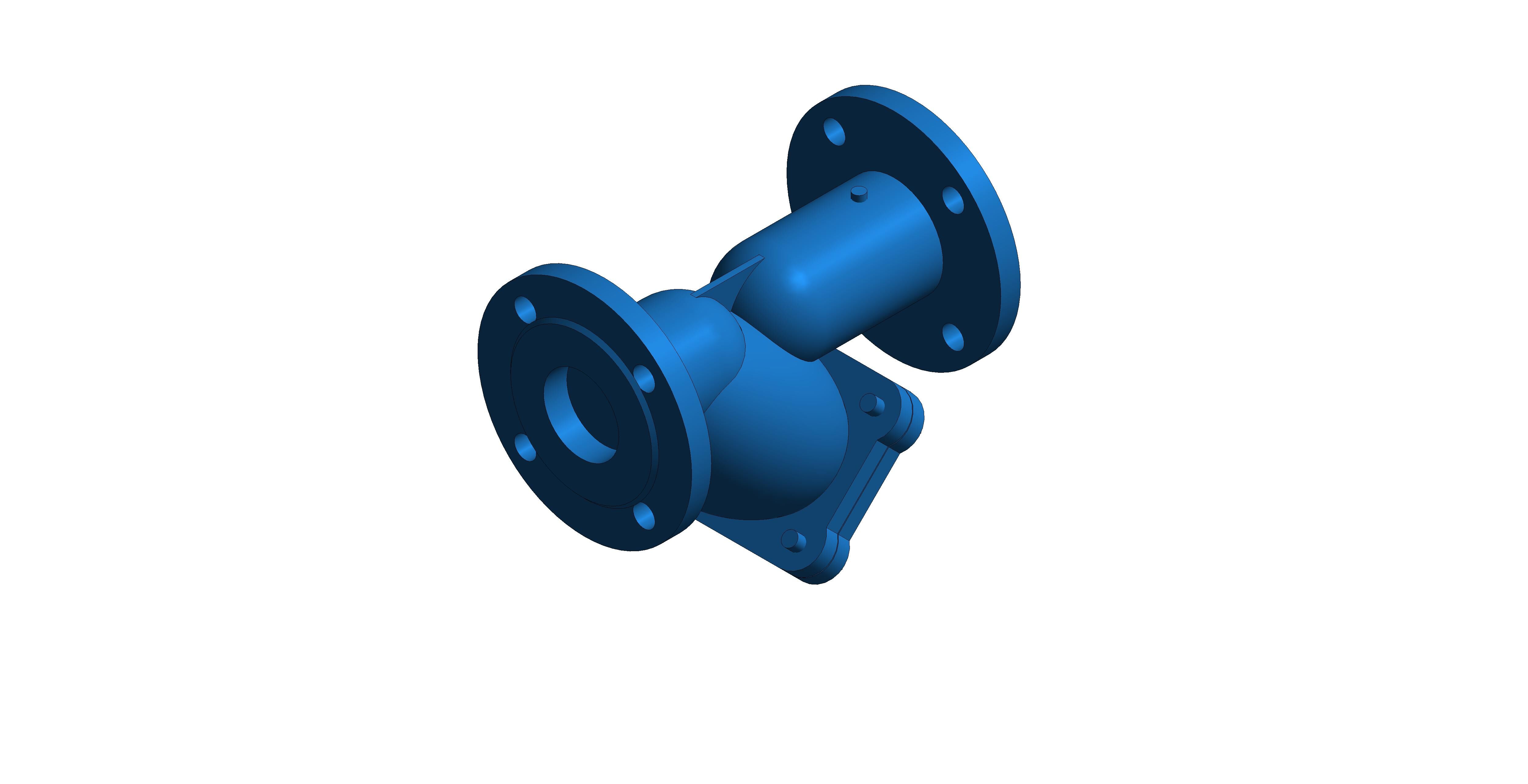 Product: ART 185TP - Flanged 'Y' Type Strainer with Tapping Points