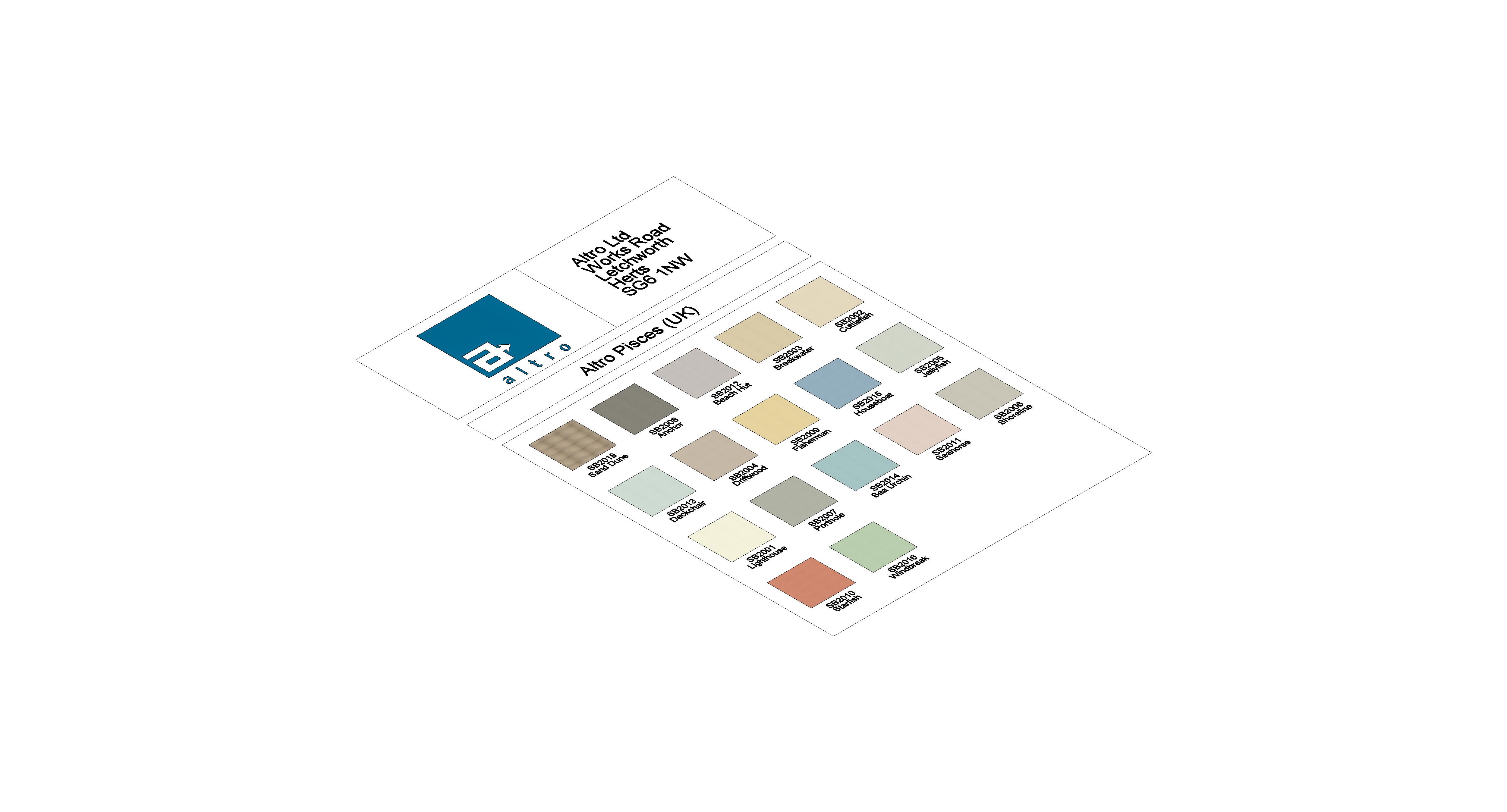 Product: Altro Pisces ™ Changing Room Flooring & Wet Environments