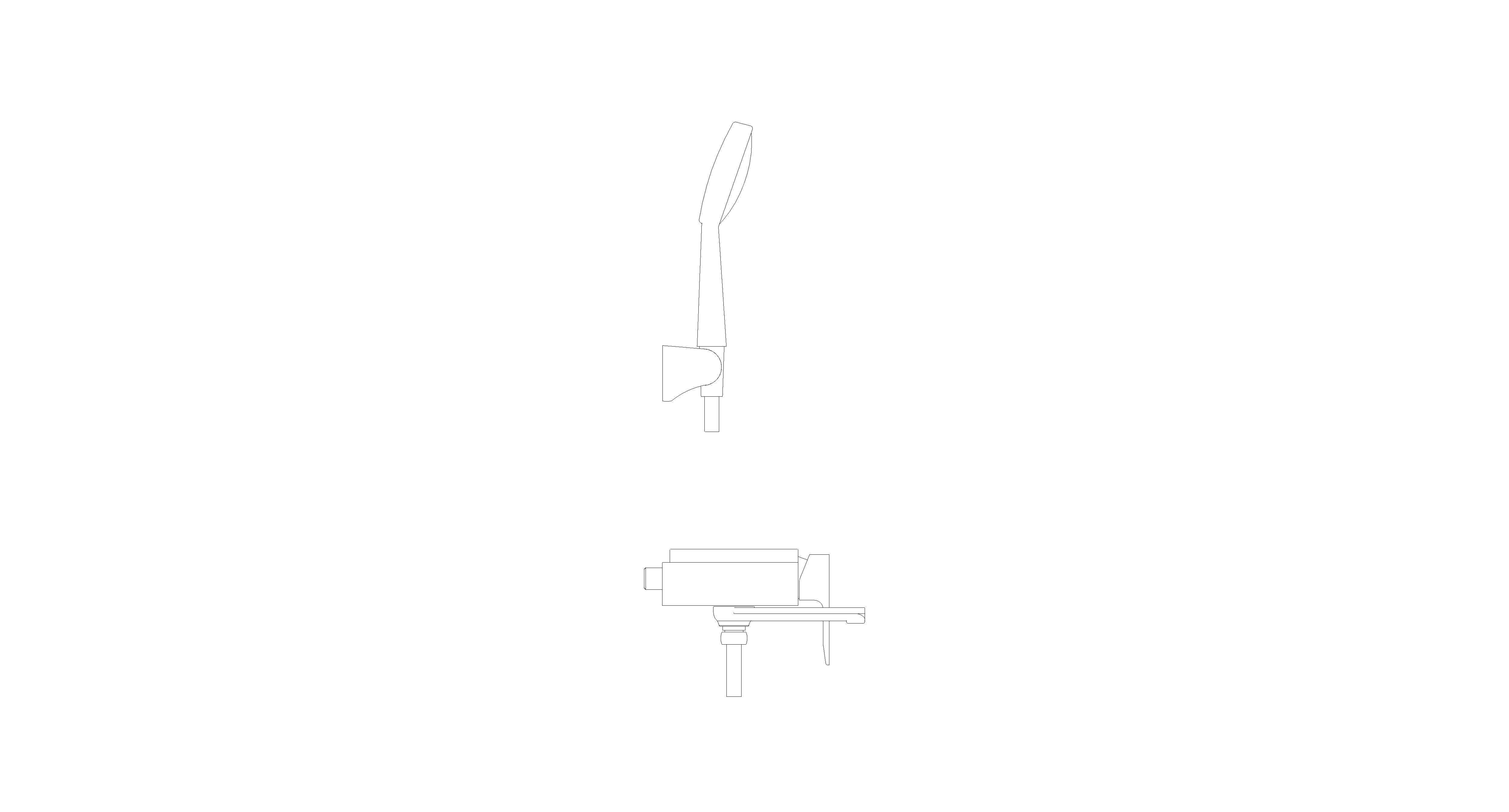bimstore side image of American Standard - Acacia E Exposed B&S Mixer (With Shower) - FFAS1311-6T1500BT0