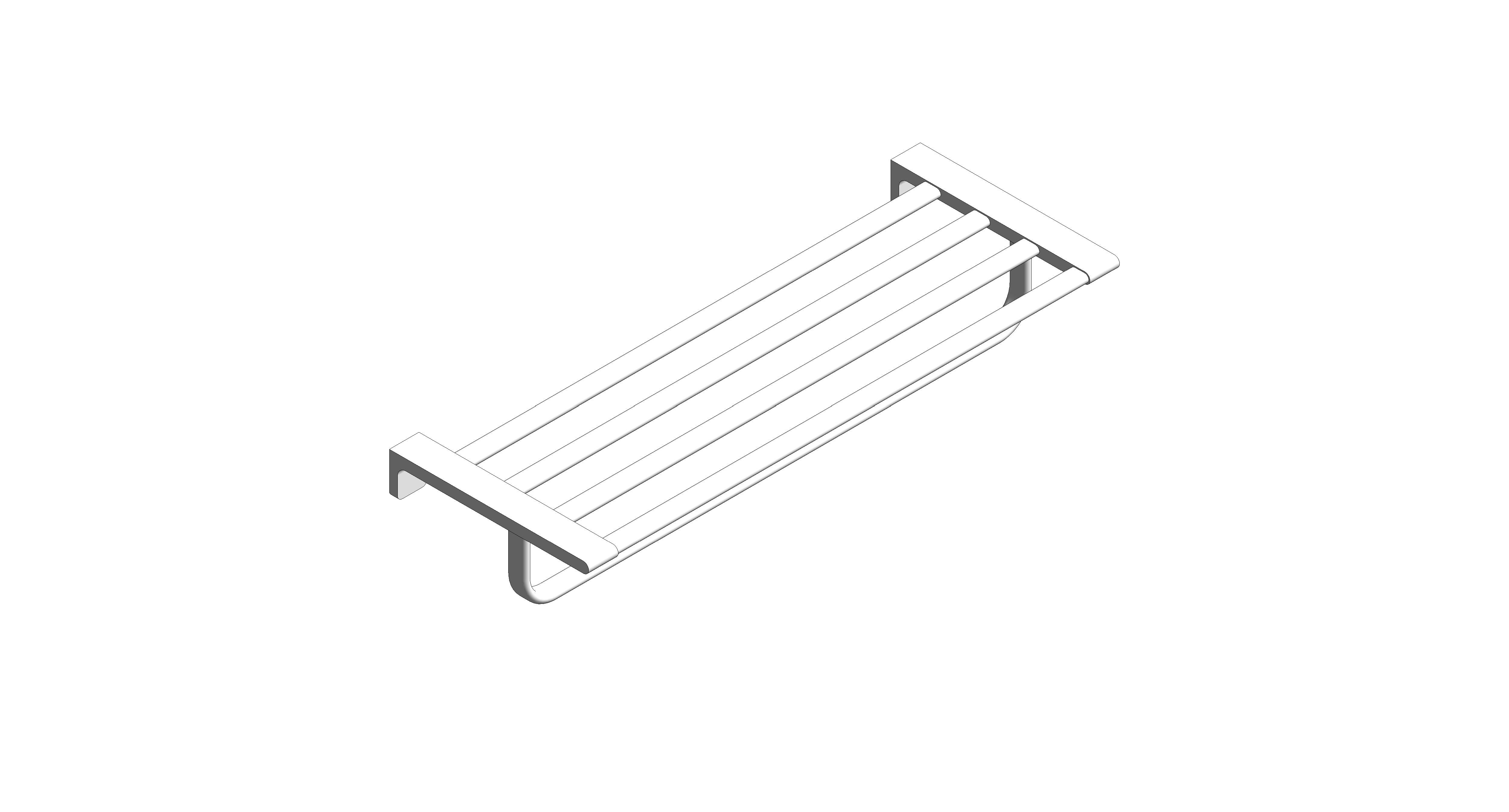 bimstore 3D image of American Standard - Acacia E Towel Rack - F51395-CHADY53
