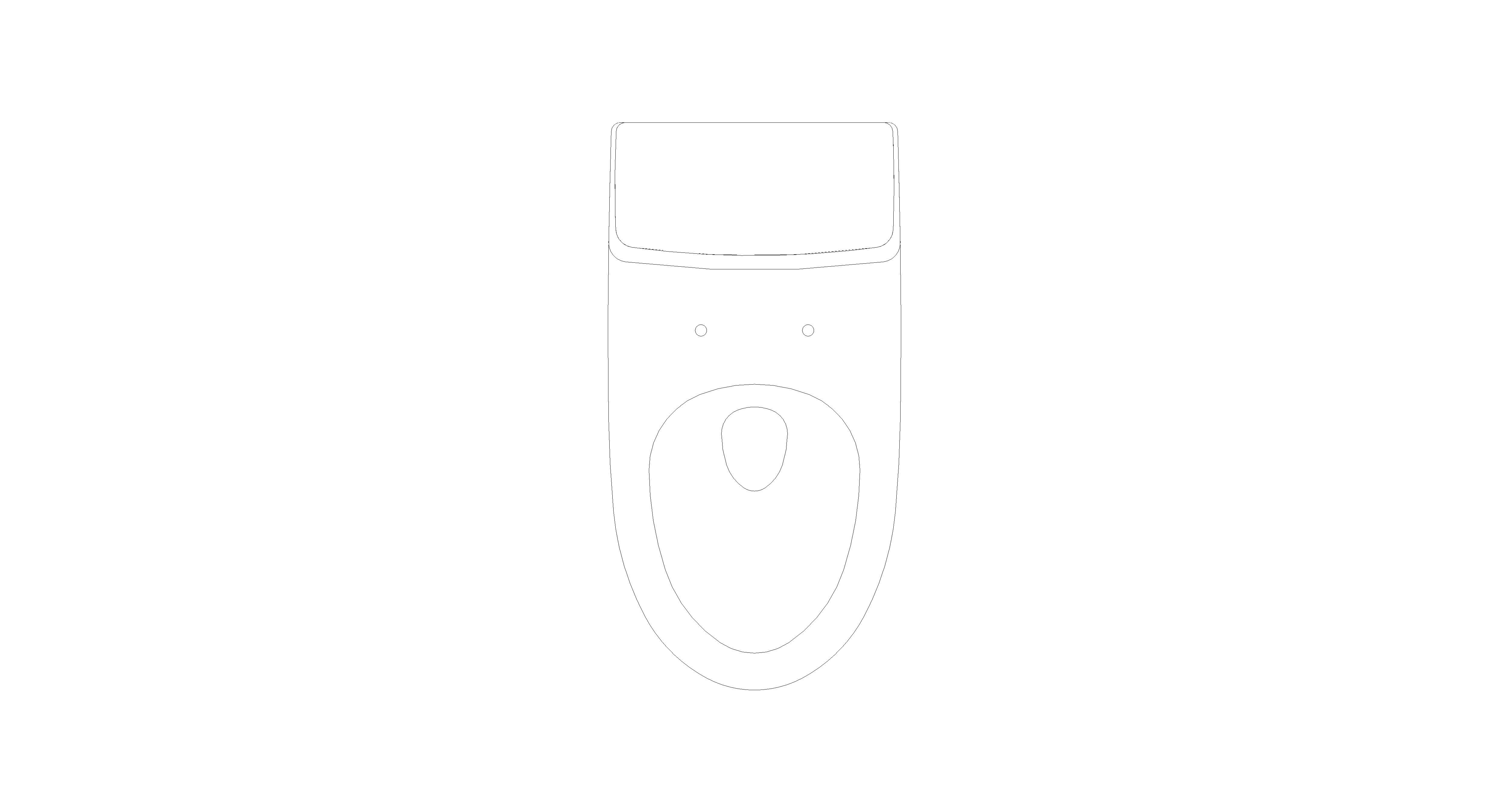 bimstore top image of the American Standard - Acacia Evolution One-Piece Toilet - CCAS1808-112041UV0