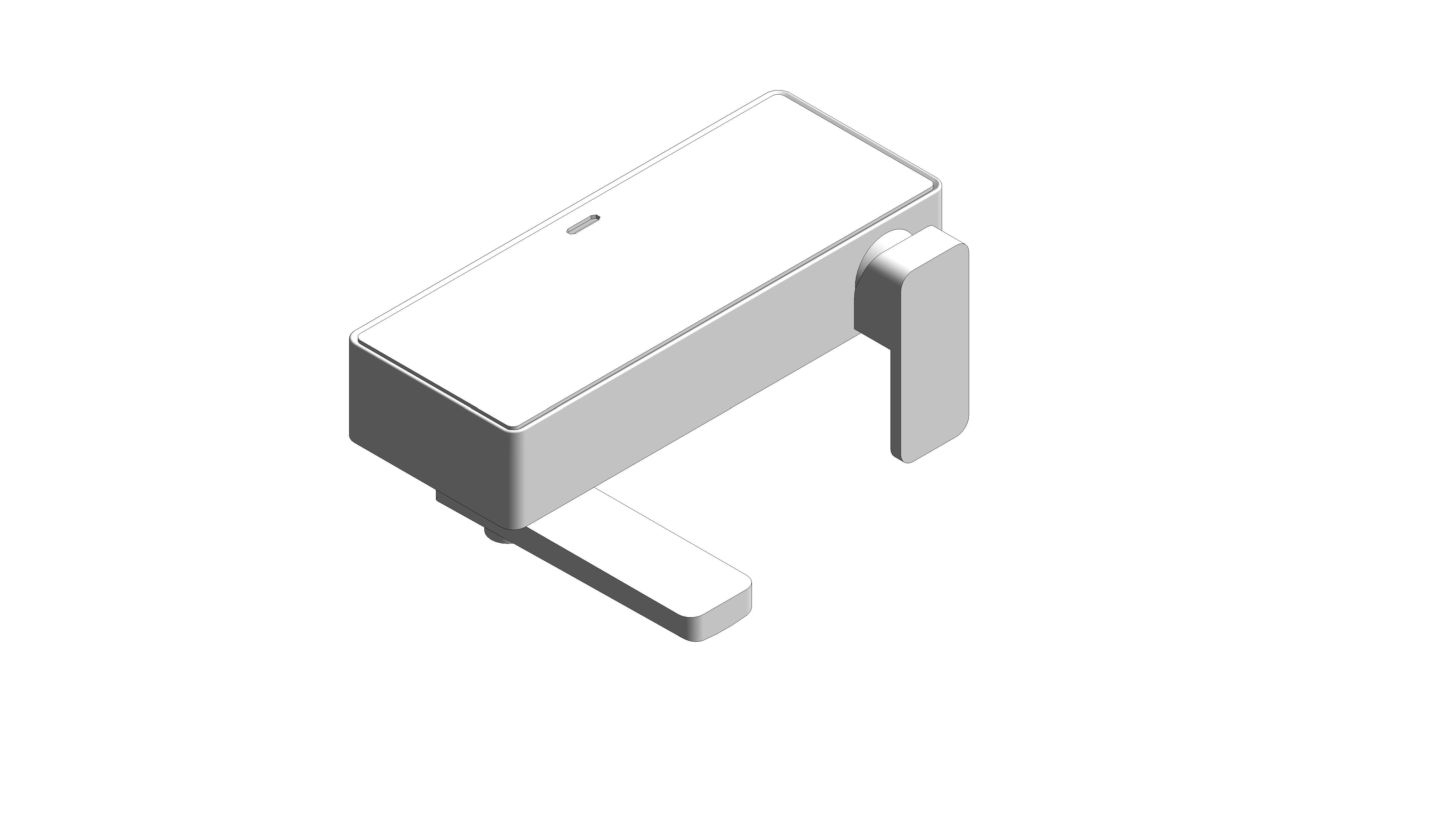 bimstore 3D image of the Acacia Evolution Exposed Bath & Shower Mixer - FFAS1311-602500BF0 from American Standard