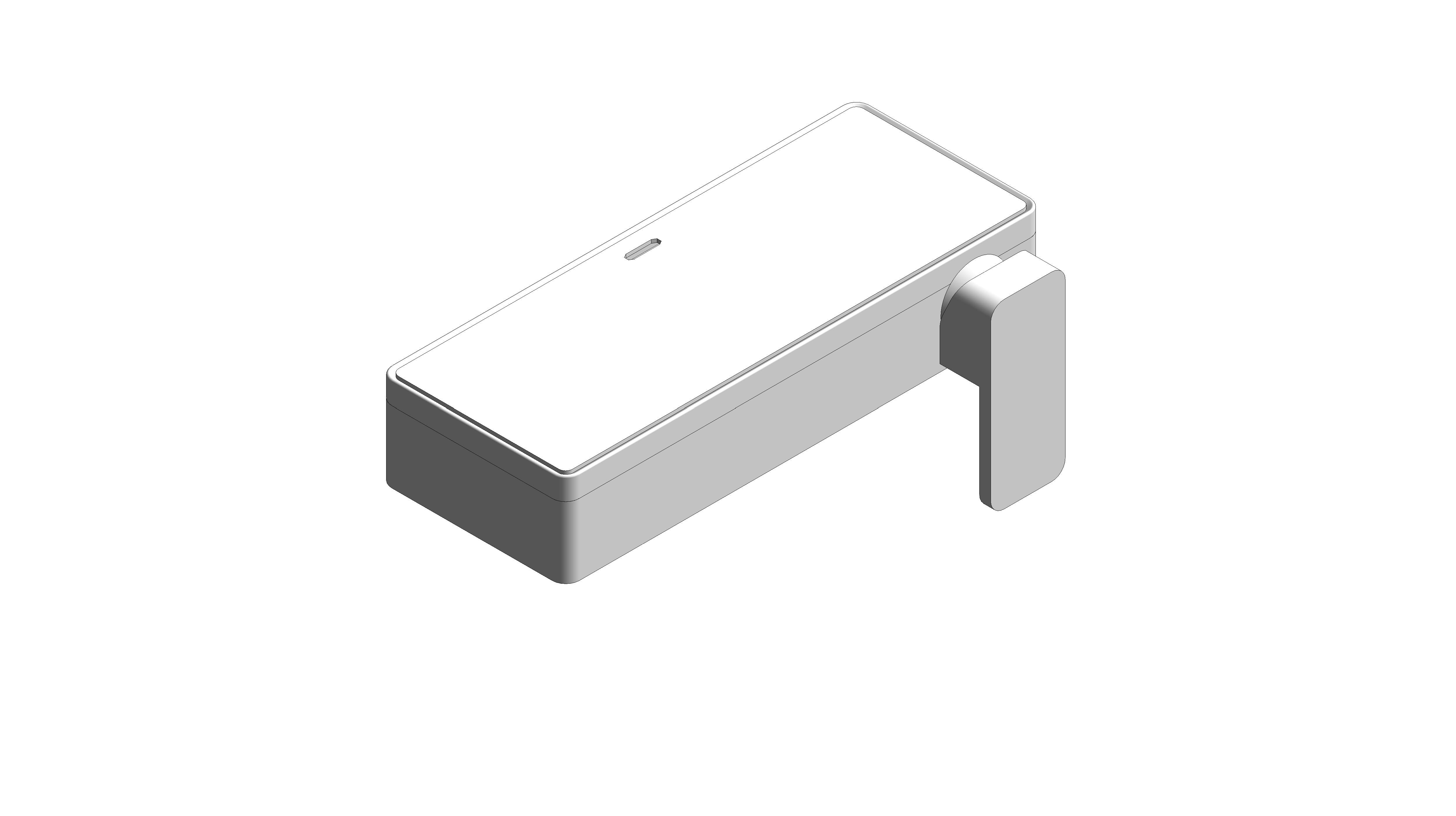 bimstore 3D image of the Acacia Evolution Exposed Shower Mixer - FFAS1312-702500BF0 from American Standard