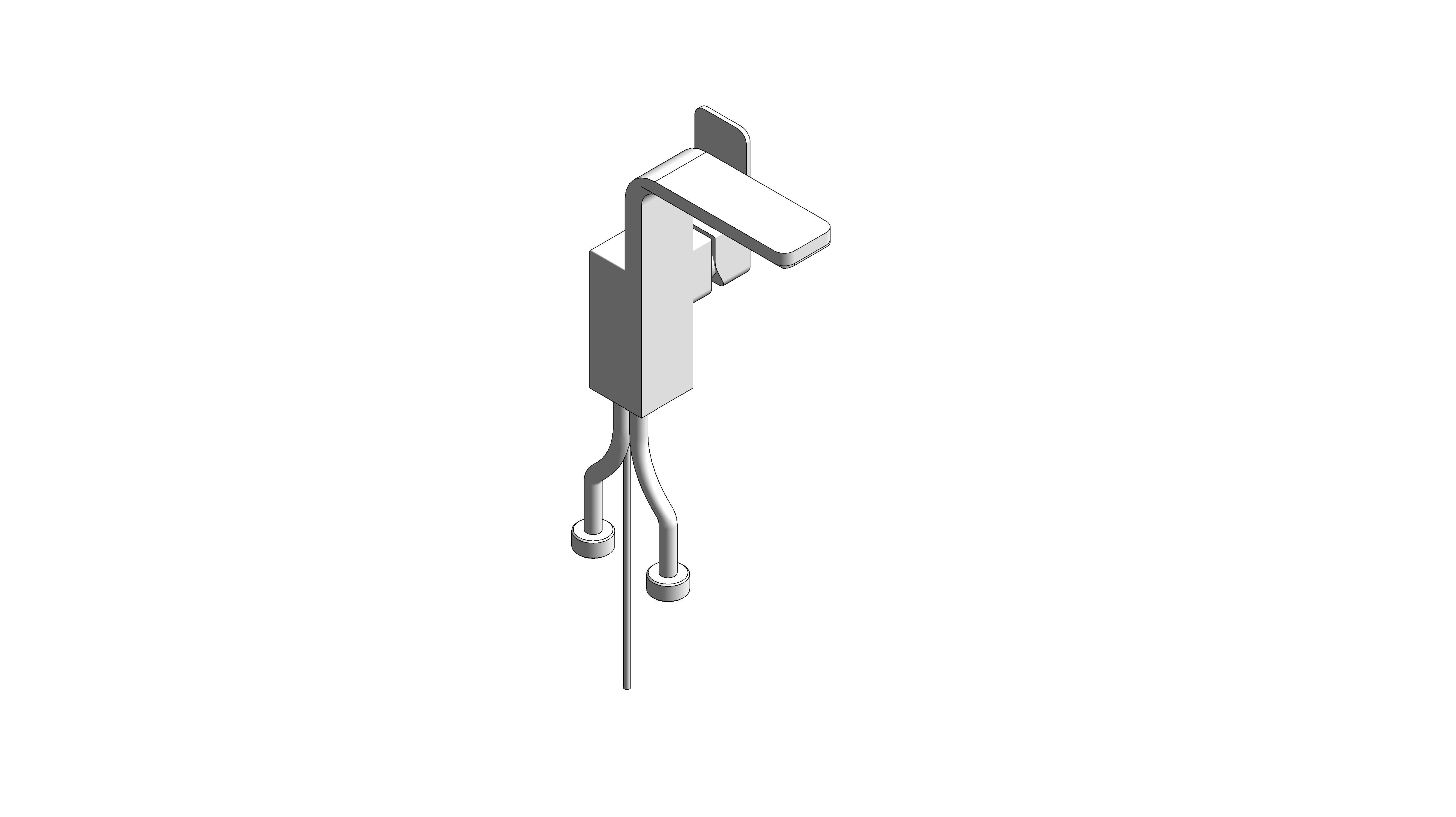 bimstore 3D image of the Acacia Evolution High Spout Basin Mixer with Pop-up Drain - FFAS1305-101500BF0 from American Standard