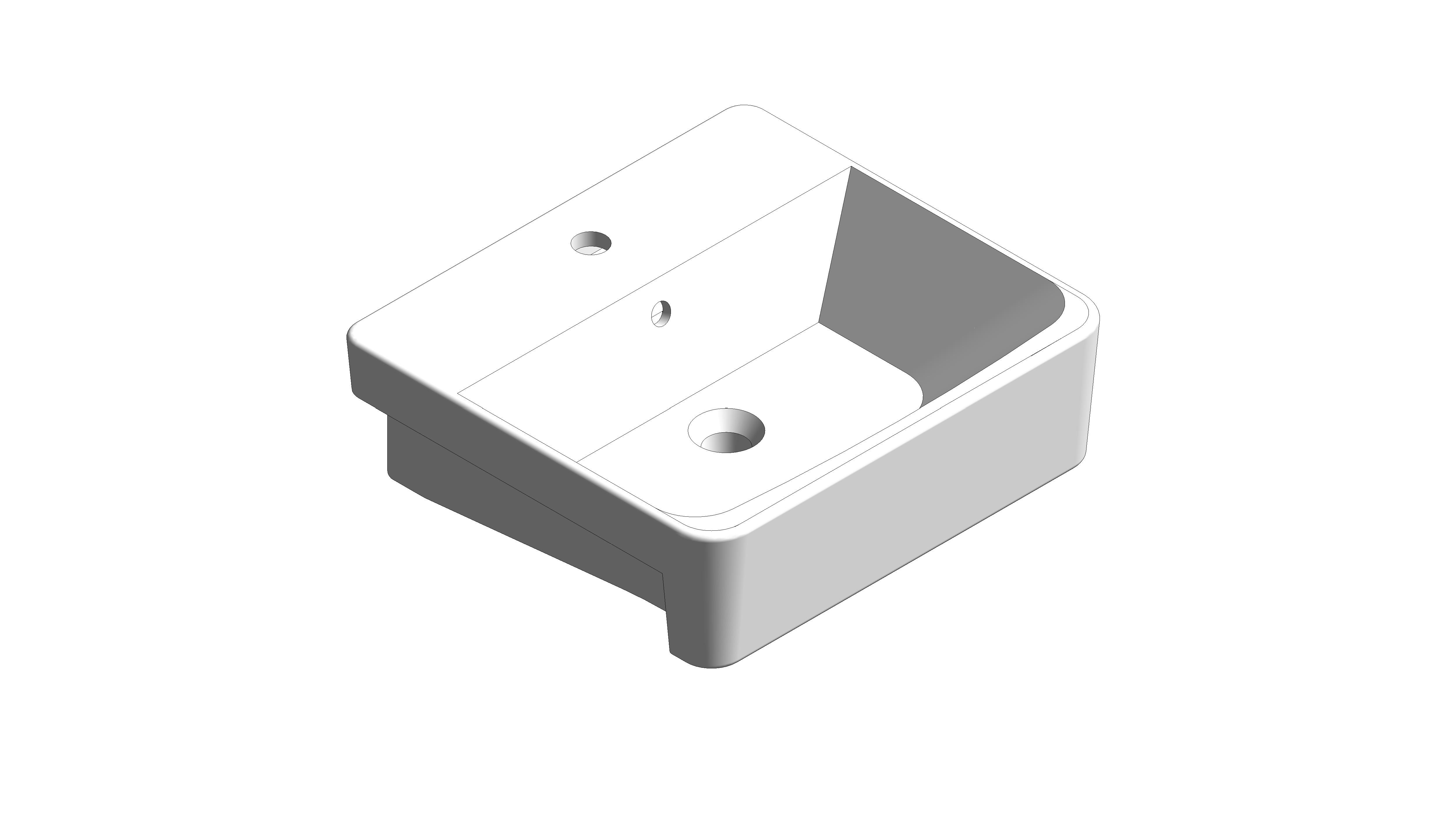Product: Acacia Evolution Semi-Counter Wash Basin - CCASF519-1010411F0