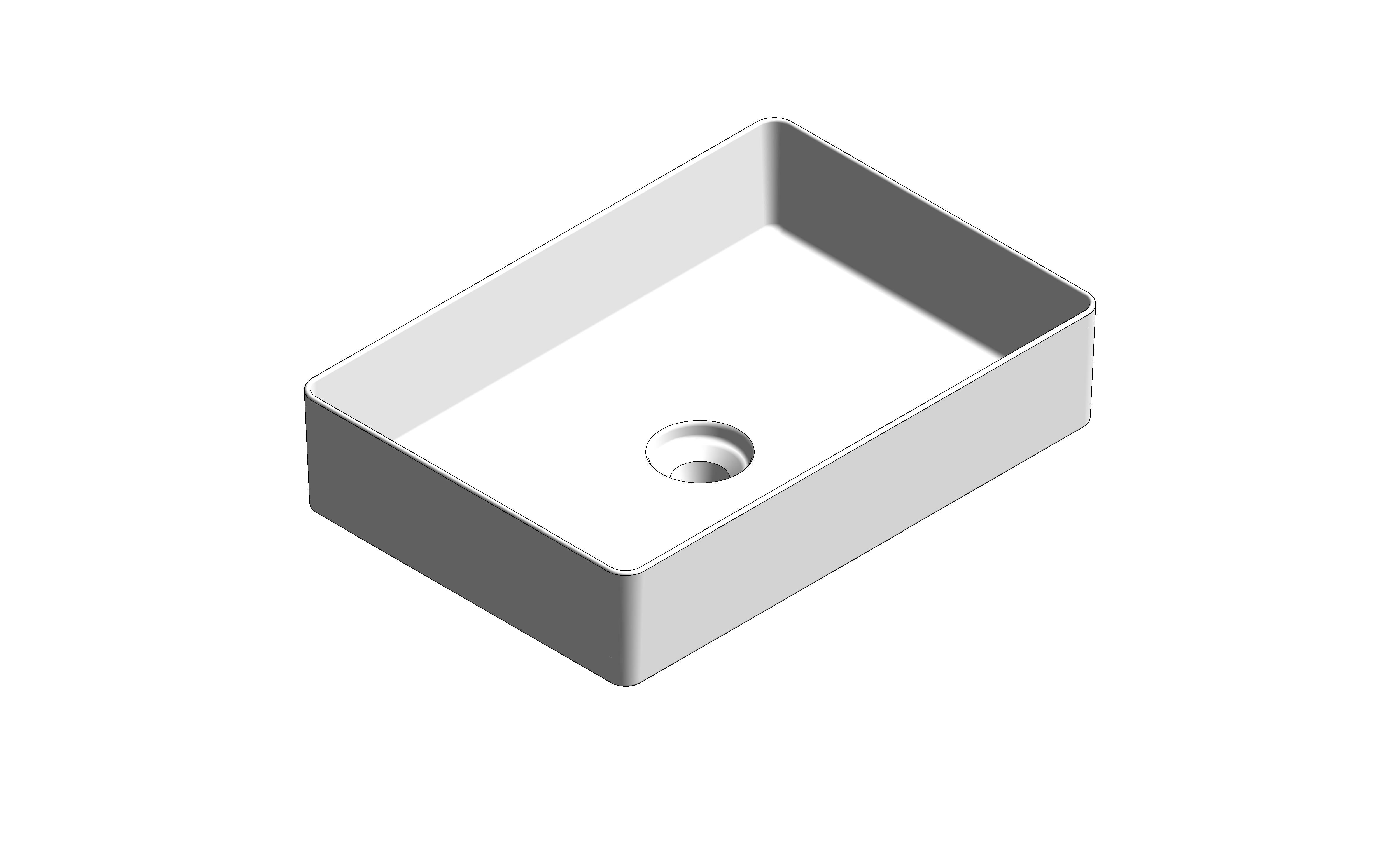 bimstore 3D image of the Acacia SupaSleek Vessel 550mm - CCASF412-1000410F0 from American Standard