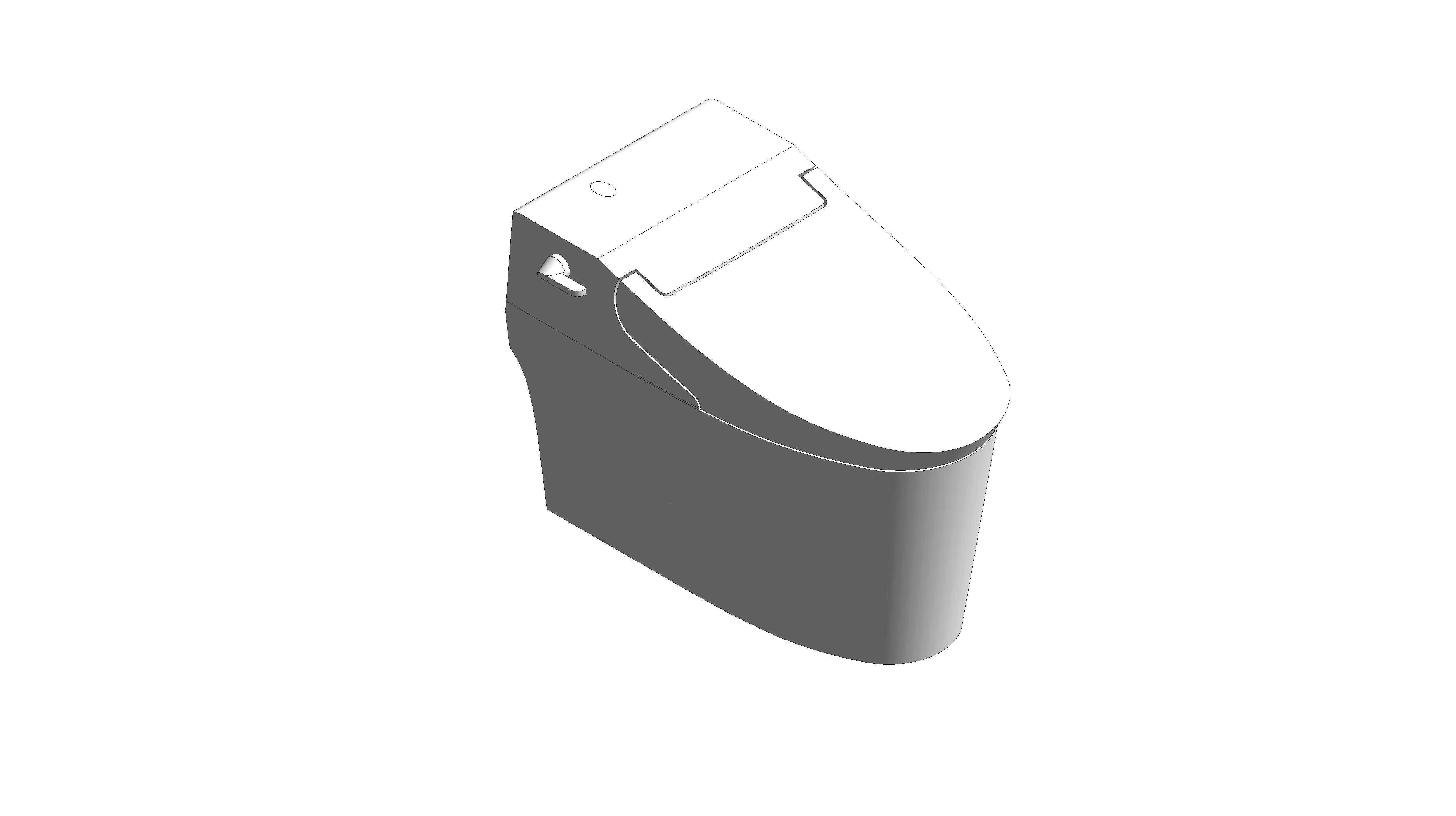 bimstore 3D image of the Aerozen G2 Smart Toilet - CEAS5017-0110400T0 from American Standard