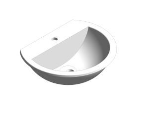 Product: Concept Sphere Countertop 55Cm basin WT - CL0452I-6DAWDLT