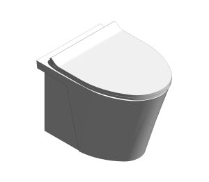 Product: Acacia SupaSleek Back To Wall Toilet - CL32297-6DACTCBB