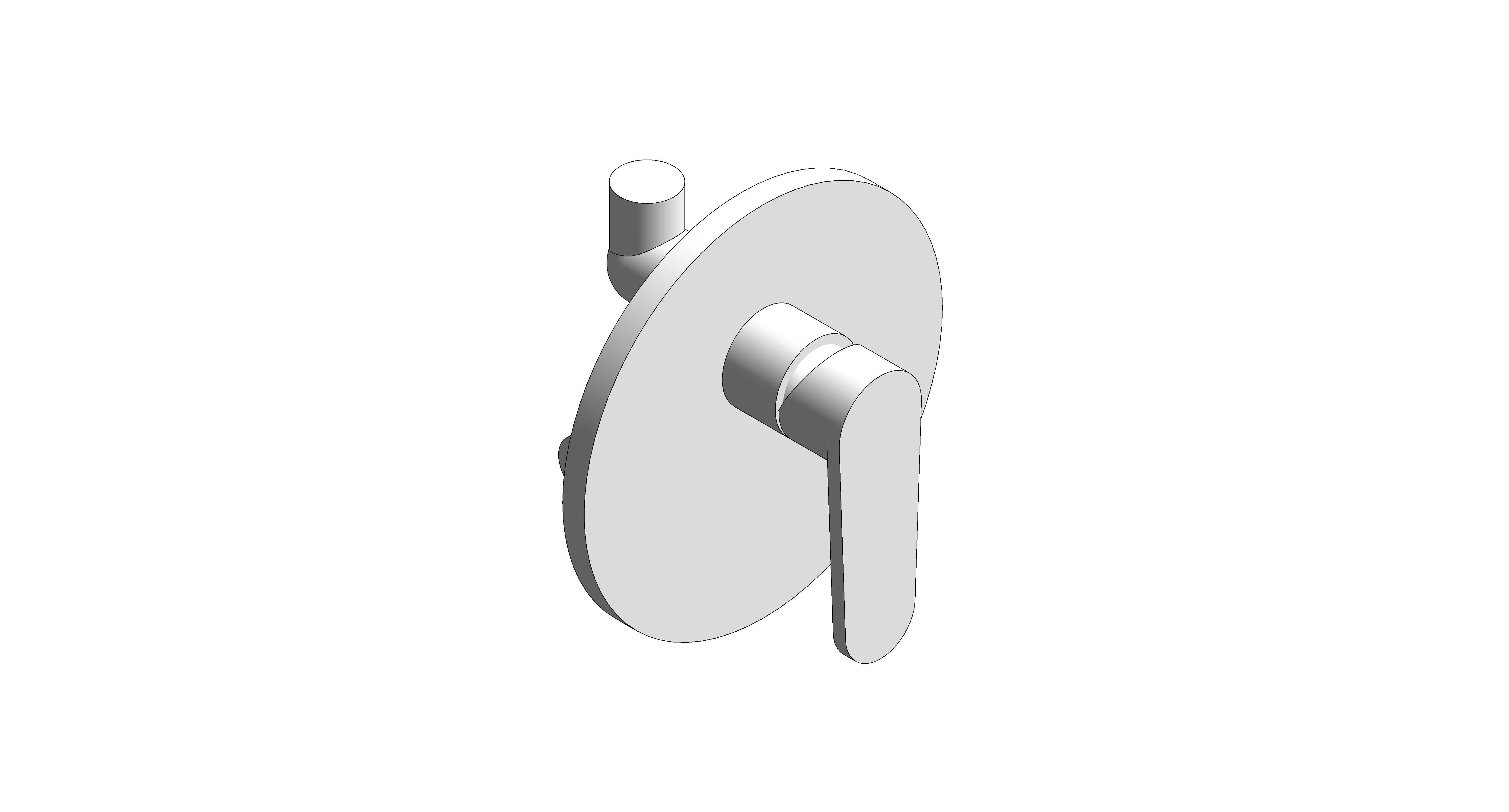 bimstore 3D image of American Standard - Codie Concealed Shower Mixing Valve - FFASB222-7T9500BT0