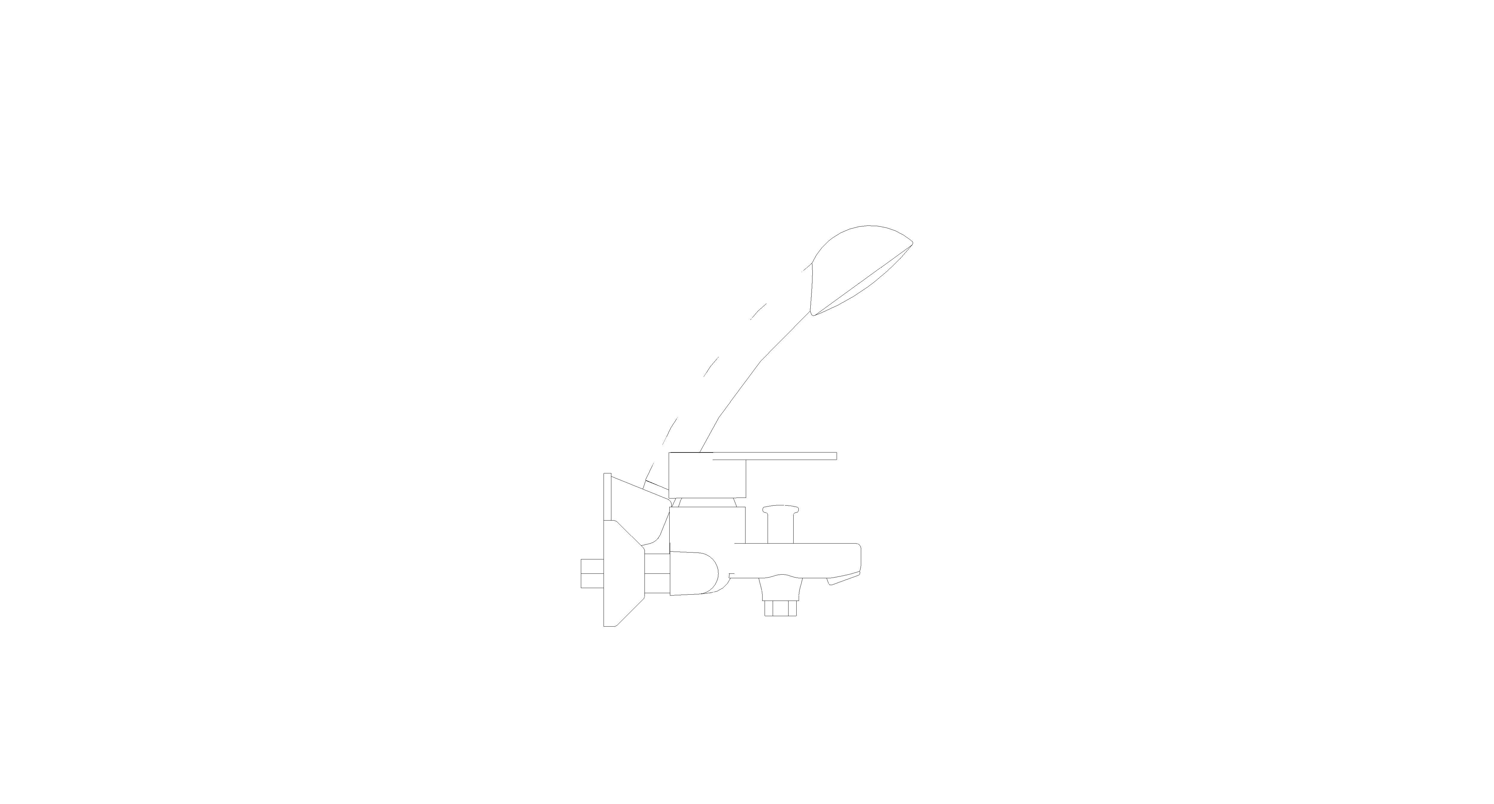 bimstore side image of American Standard - Concept Exp. Bath/Shower Mixer W/Shower Set - FFAS1411-6T3500BT0