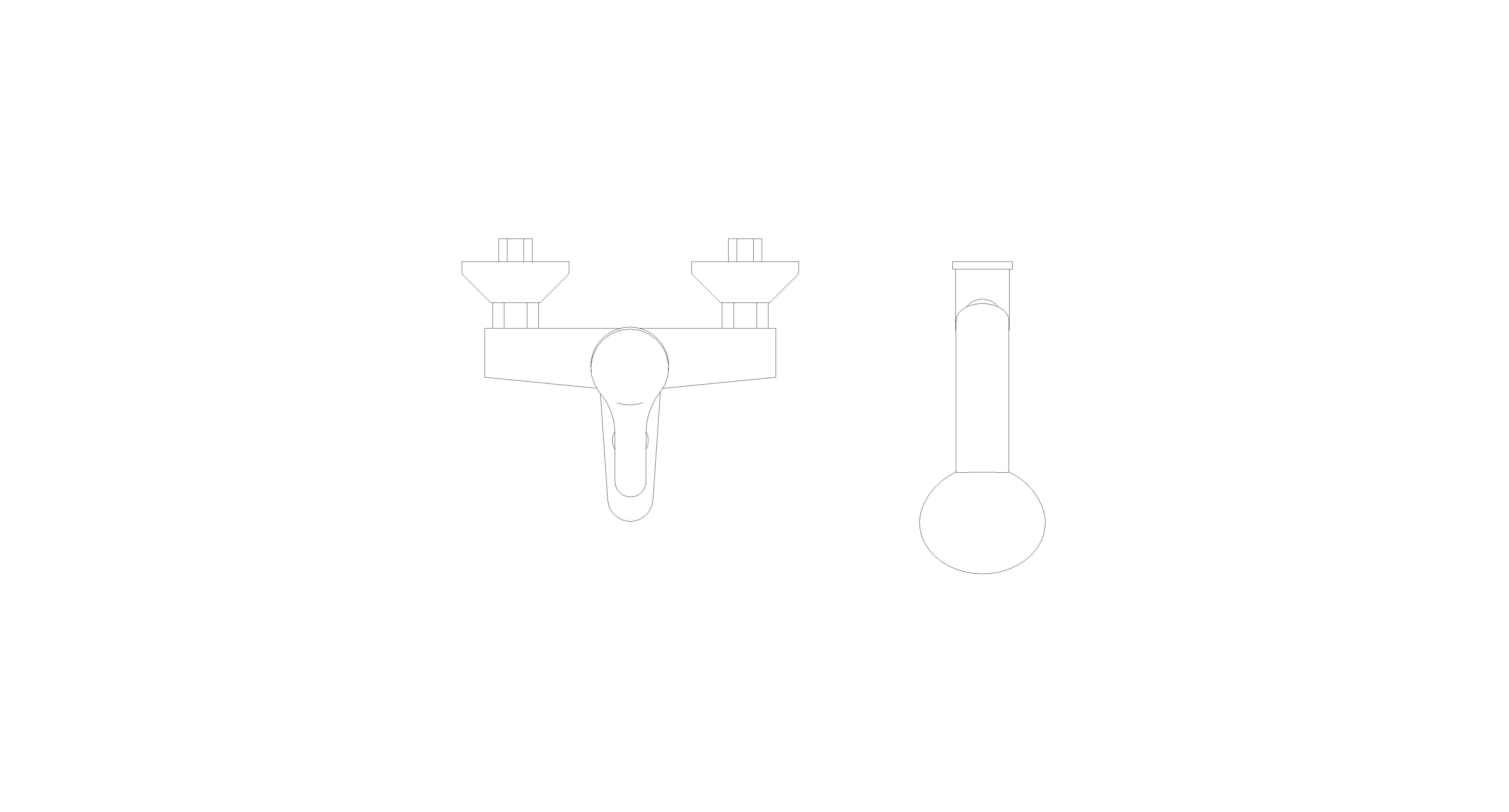 bimstore top image of American Standard - Concept Exp. Bath/Shower Mixer W/Shower Set - FFAS1411-6T3500BT0