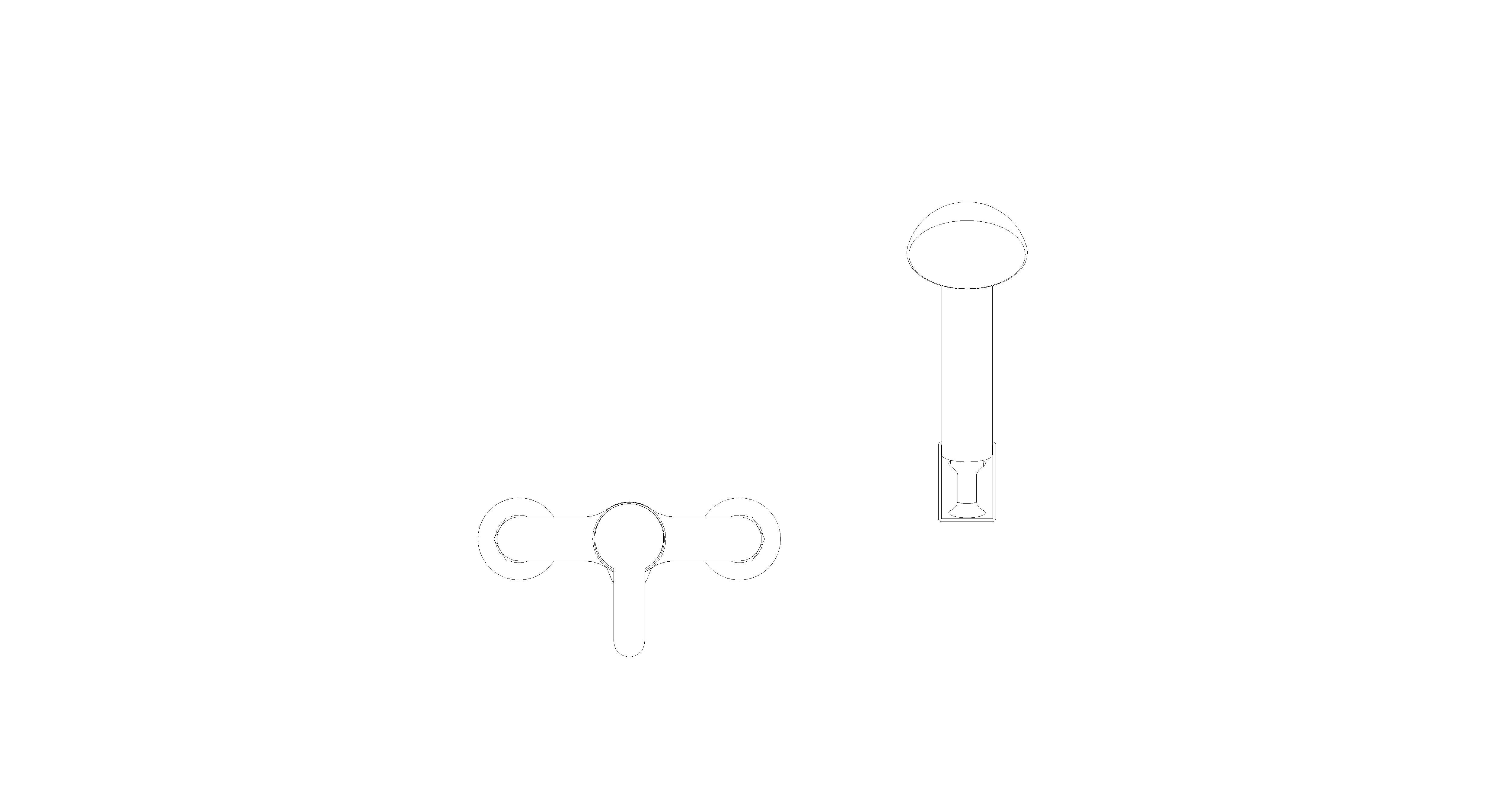 bimstore front image of American Standard - Concept exposed Shower Mixer W/Shower Kit - FFAS1412-7T3500BT0
