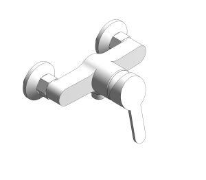 Product: Concept Exposed Shower (w/o Shower Kit) - FFAS1412-7T1500BT0