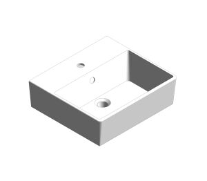 Product: Concept Square 450mm Thin Vessel with Deck  - CCASF613-1010410F0