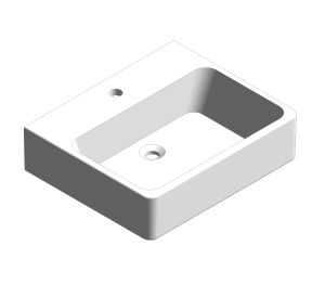 Product: Concept Square 550mm Wall Hung Wash Basin - CL0550I-6DACTLW