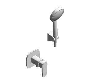Product: Signature Exposed Shower Mixer with Shower kit - FFAS1726-707500BT0
