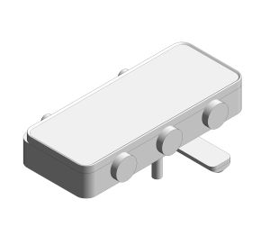 Product: EasySET Exposed Bath & Shower Auto Temperature Mixer - FFAS4954-609500BT0