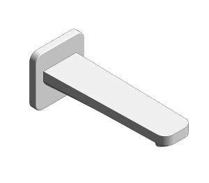Product: Milano Wall Mount Bath Spout - FFAS9714-000500BF0