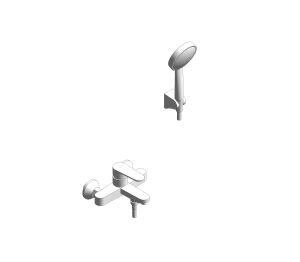 Product: Codie Exposed B&S Mixer W/Handspray - FFASB211-6T1500BT0