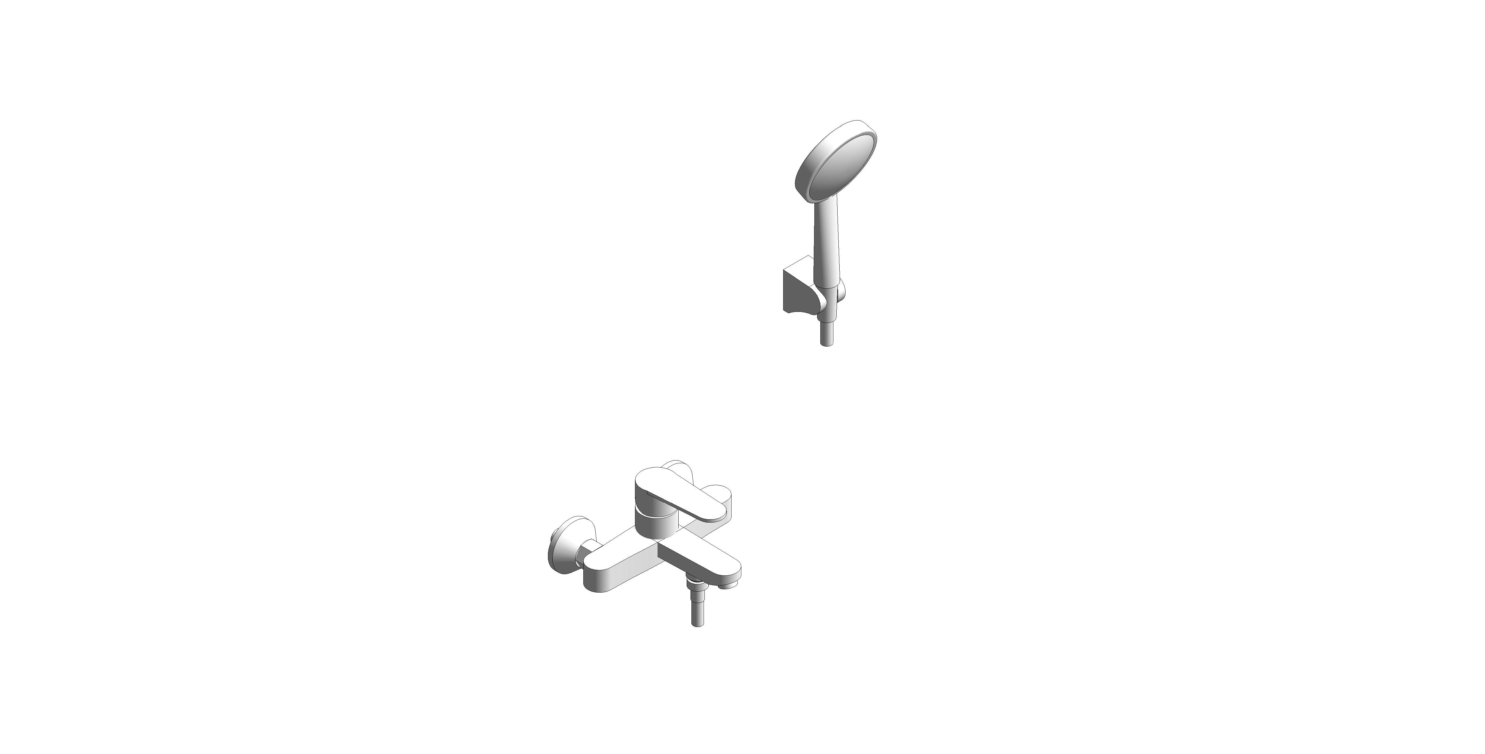 Product: Codie Exposed B&S Mixer W/Handspray - FFASB211-6T1500BT0