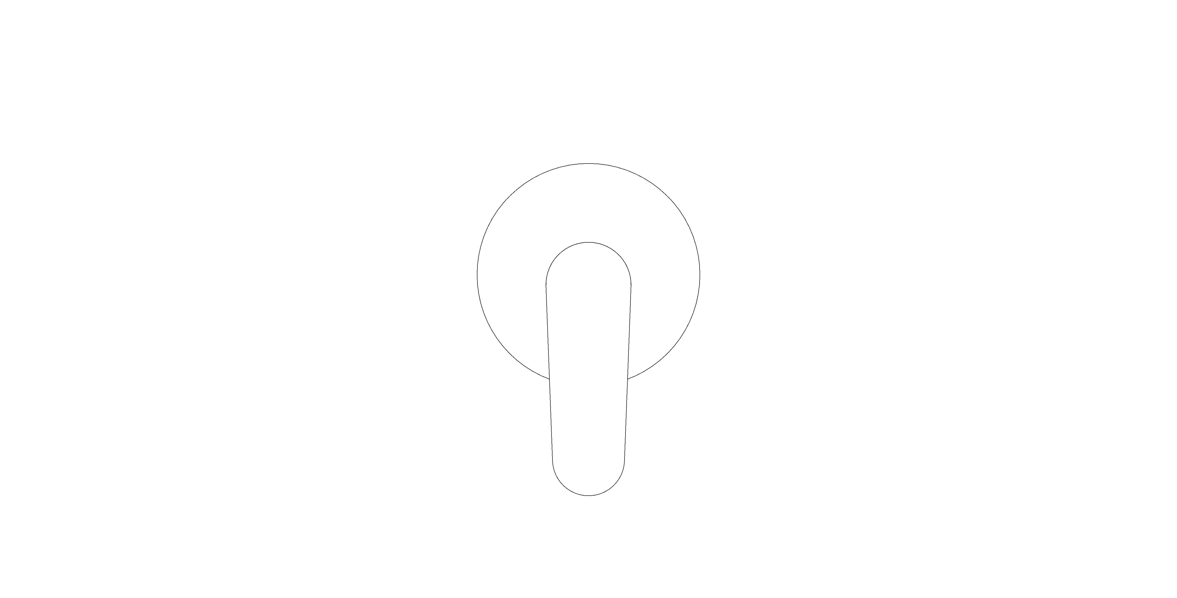 Product: Codie Concealed Shower Mono W/o Handspray - FFASB236-7T9500BT0