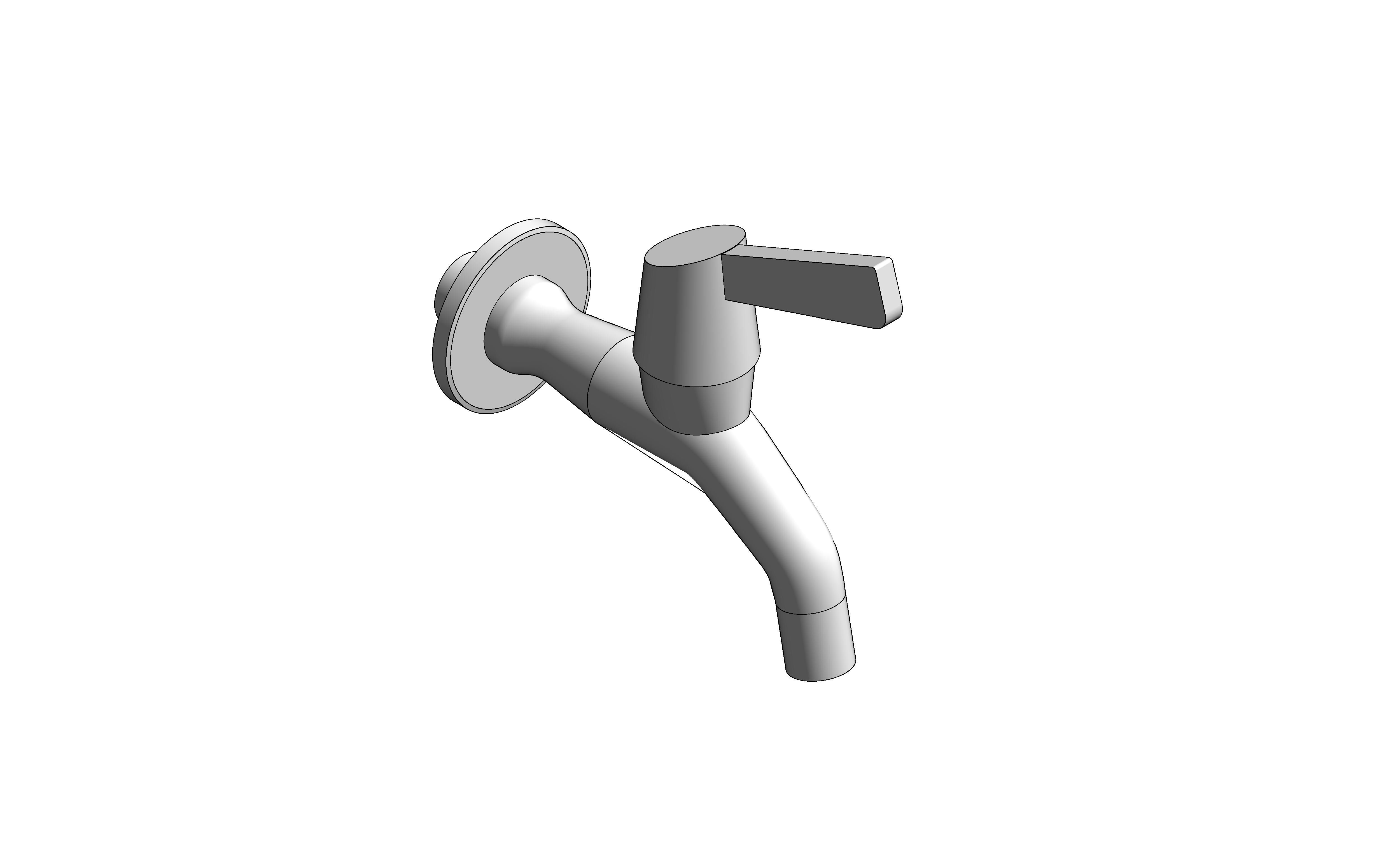 Product: Winston Wall Tap (Lever Handle) - FFAST602-0T0500BT0