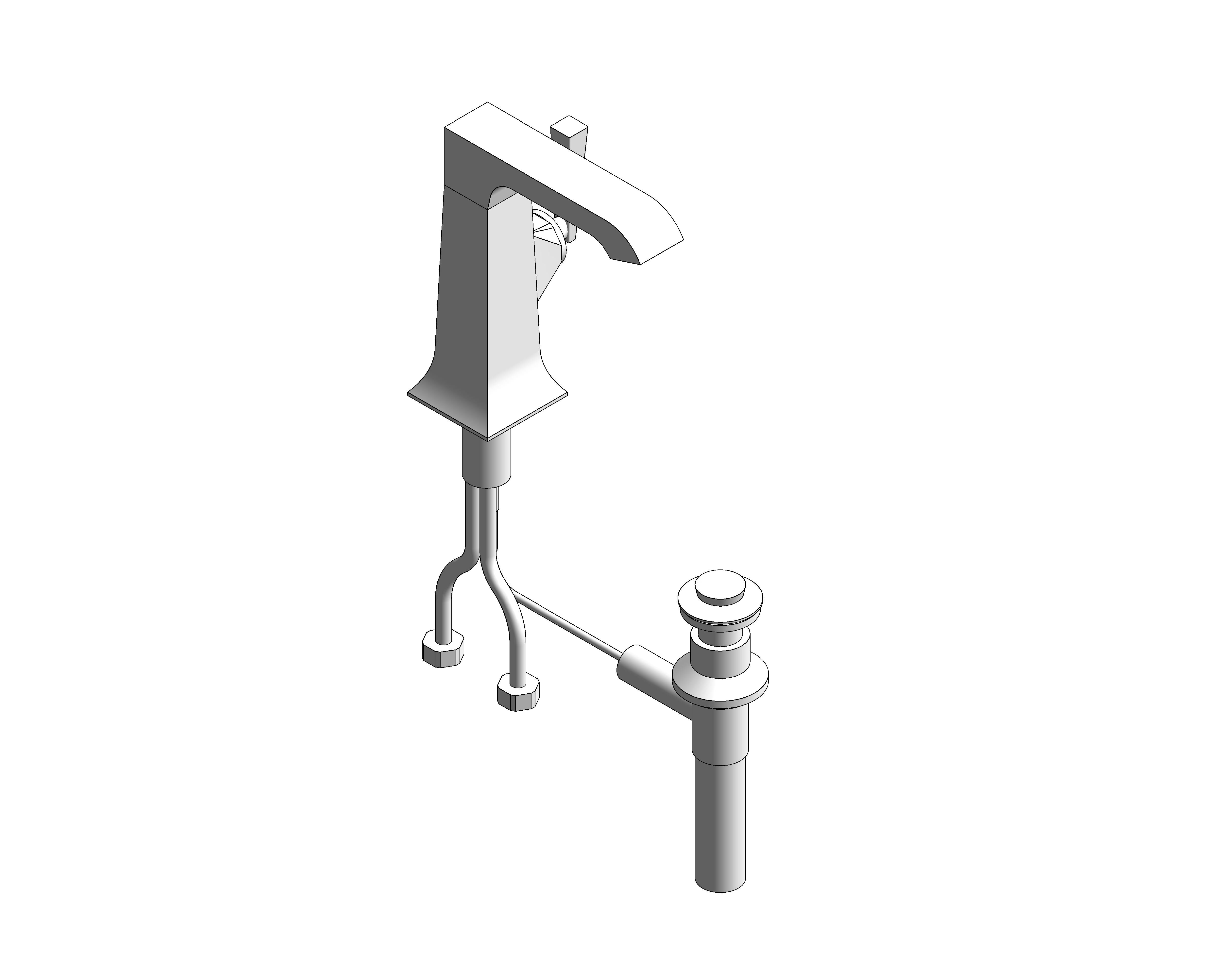 Product: Kastello Basin Mixer with Pop-Up Drain - FFAS1601-101500BC0