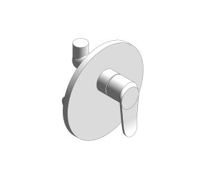 Product: Neo Modern Concealed Shower Only Mixer - FFAS0722-7T9500BT0