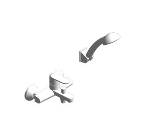 Product: Neo Modern Exposed BnS Faucet - FFAS0711-6T1500BT0