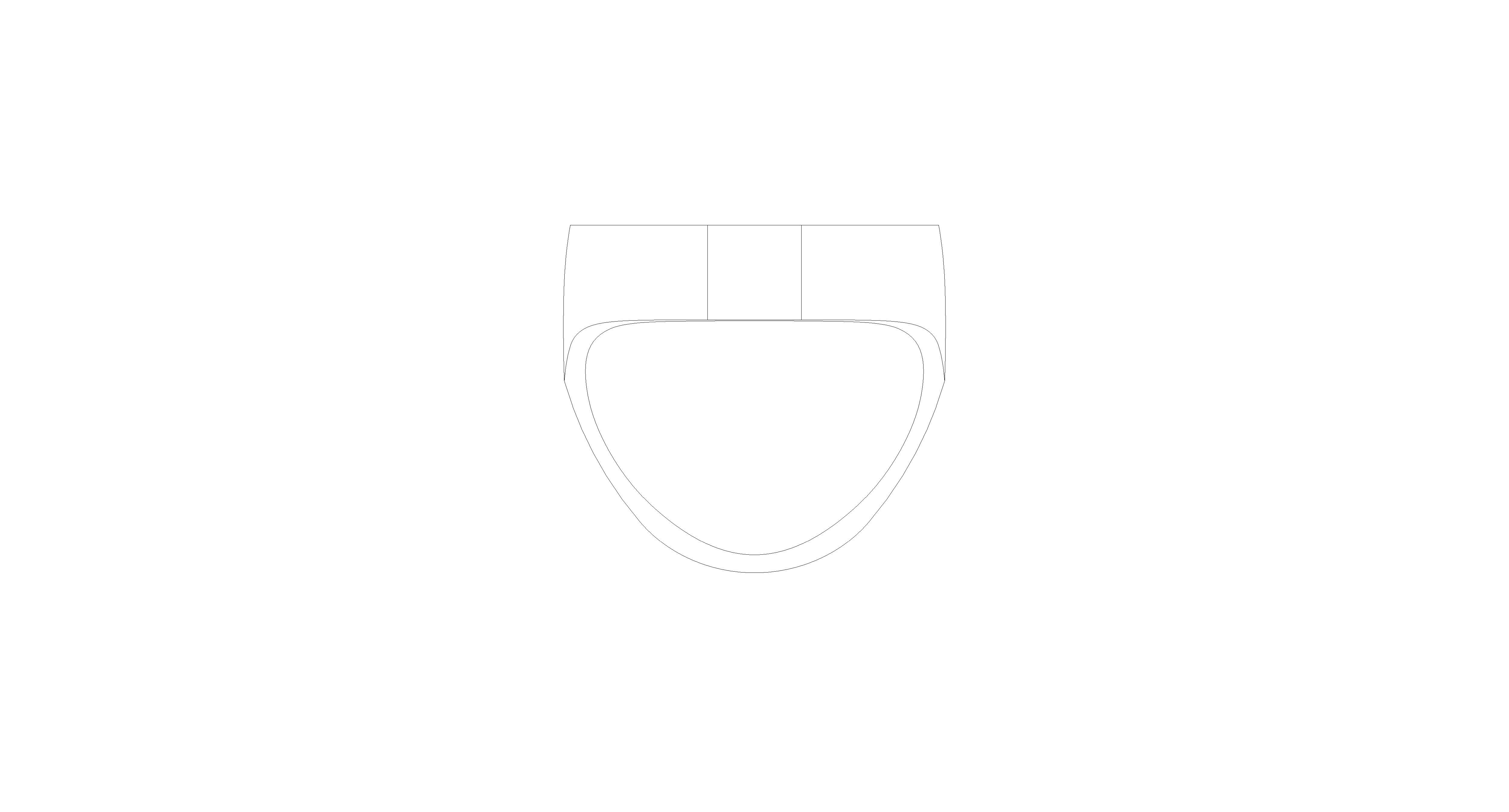bimstore top image of the American Standard - Neo-Modern Urinal - CCAS6747-3100410C1