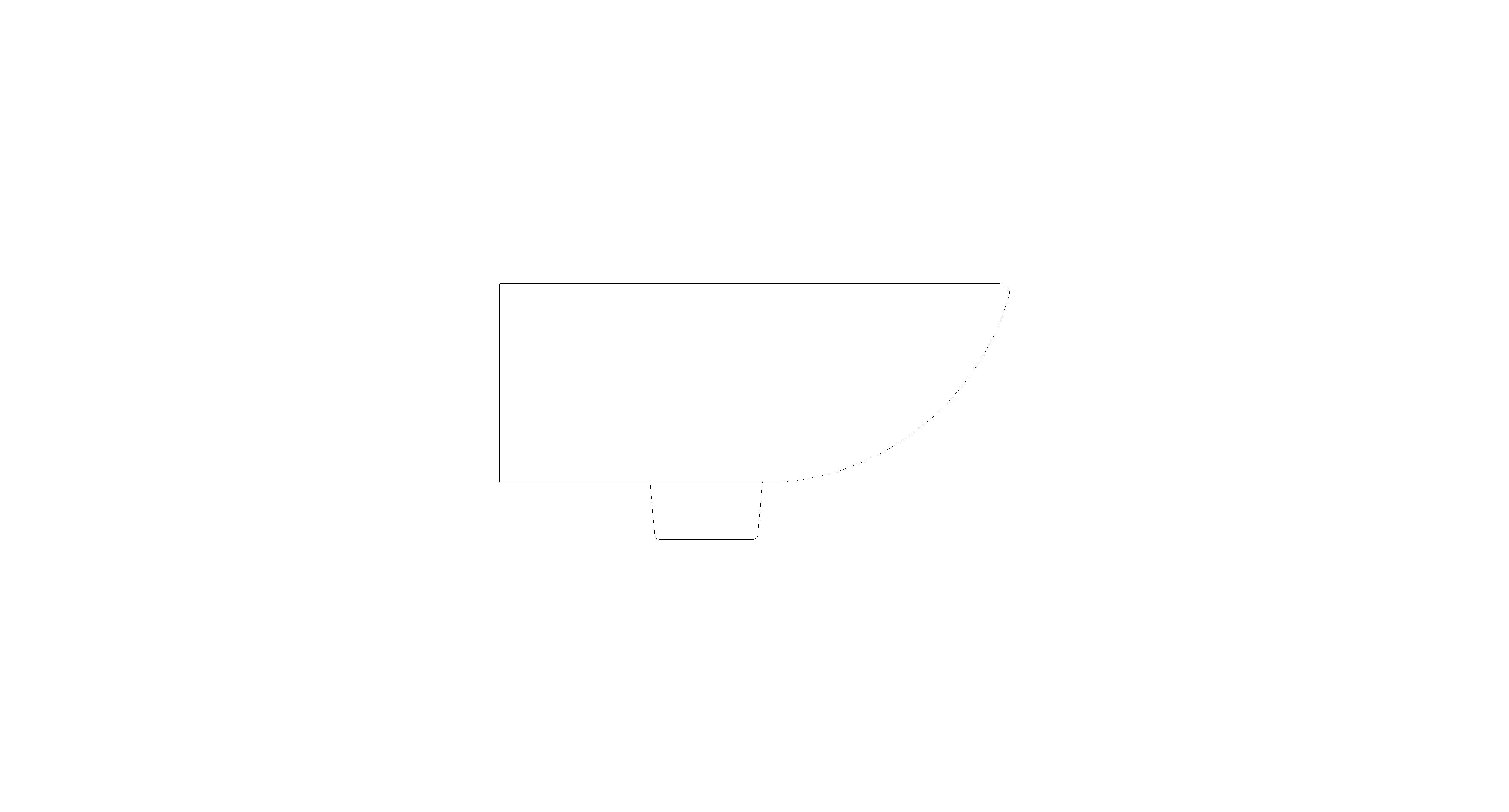 bimstore front image of American Standard - NEW CODIE-C 1TH Corner W/H Lavatory WT - CL0940I-6DAB