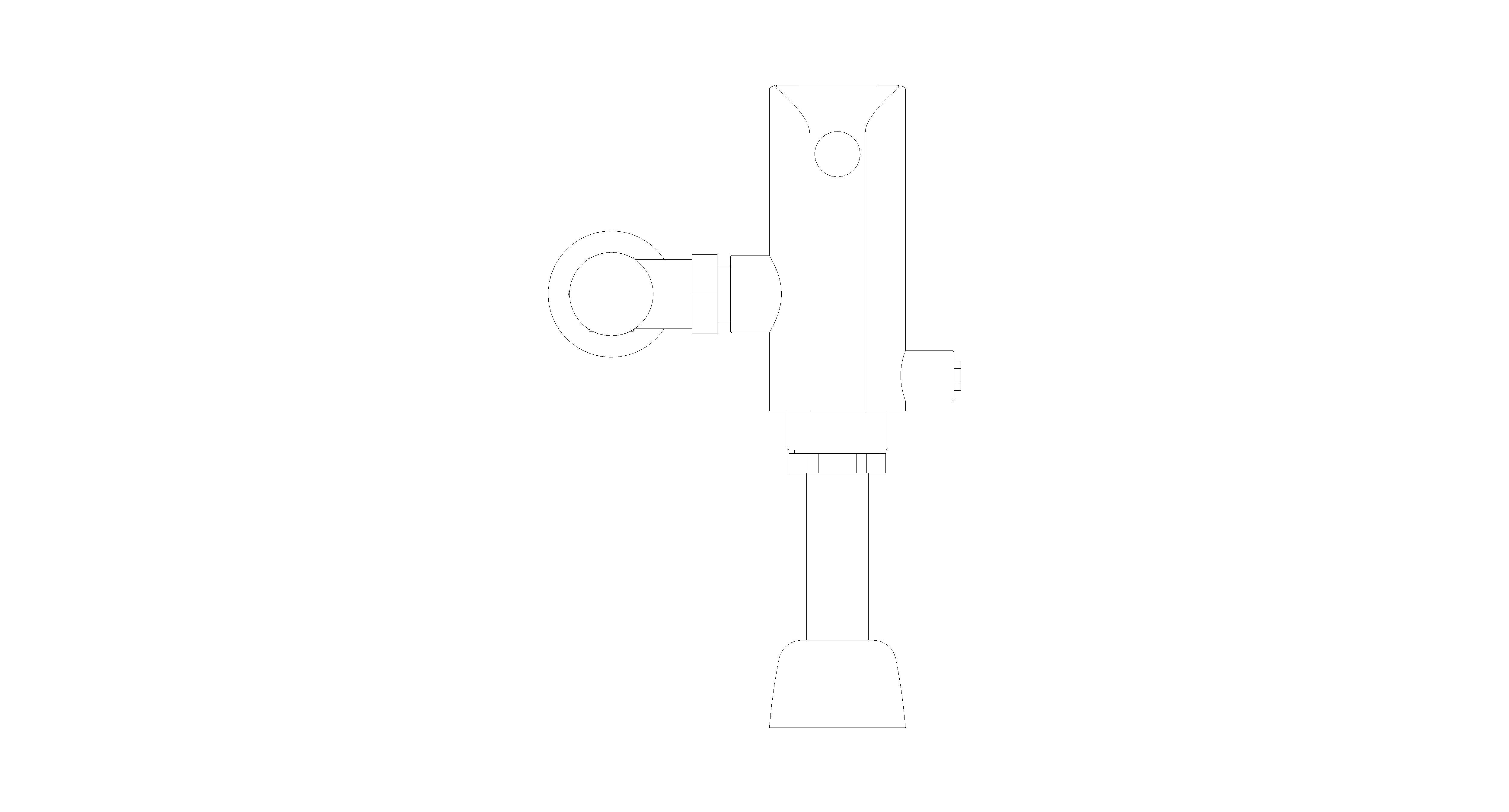 bimstore front image of American Standard - Selectronic Exposed Toilet Flush Valvet - FFAS8833-000500BC0