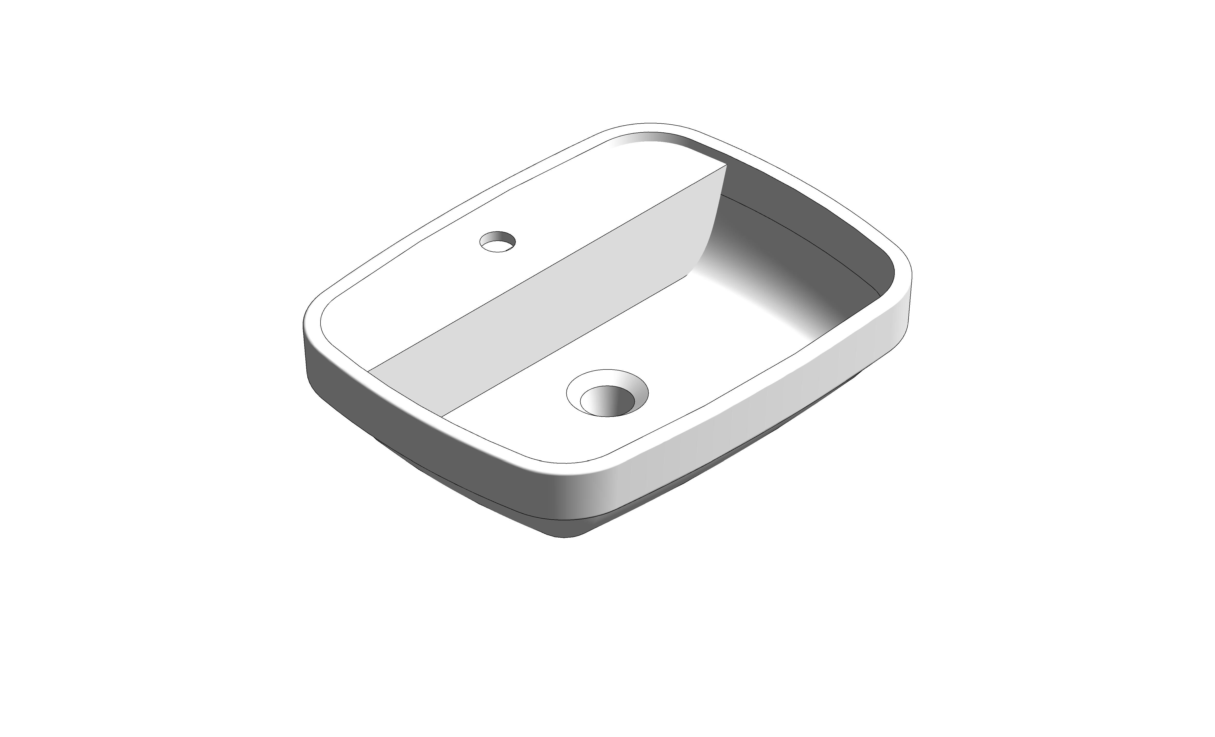 Product: Signature 550mm countertop basin - CCAS0420-1010410F0