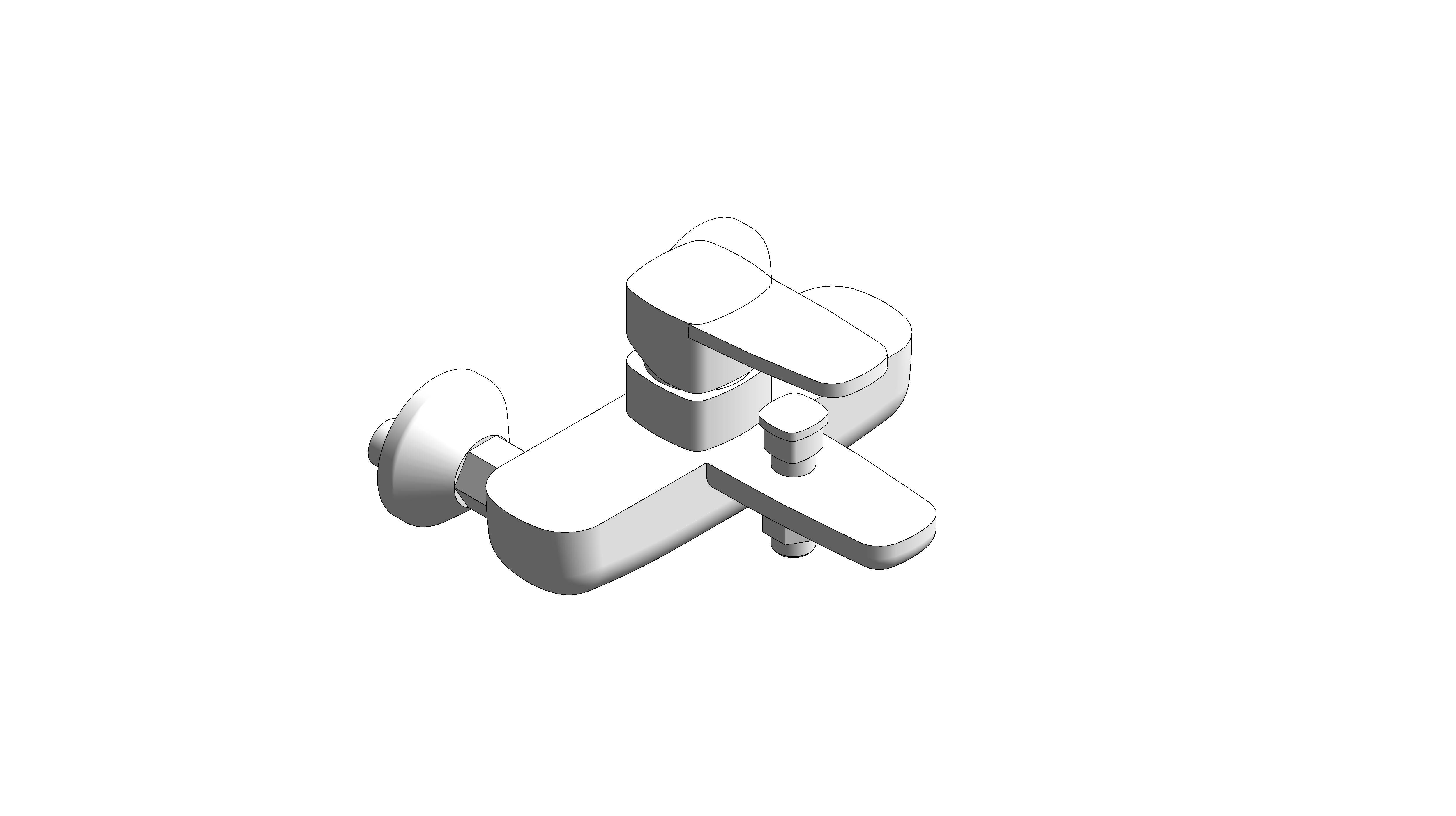 Product: Signature Exposed Bath & Shower Mixer - FFAS1711-609500BT0