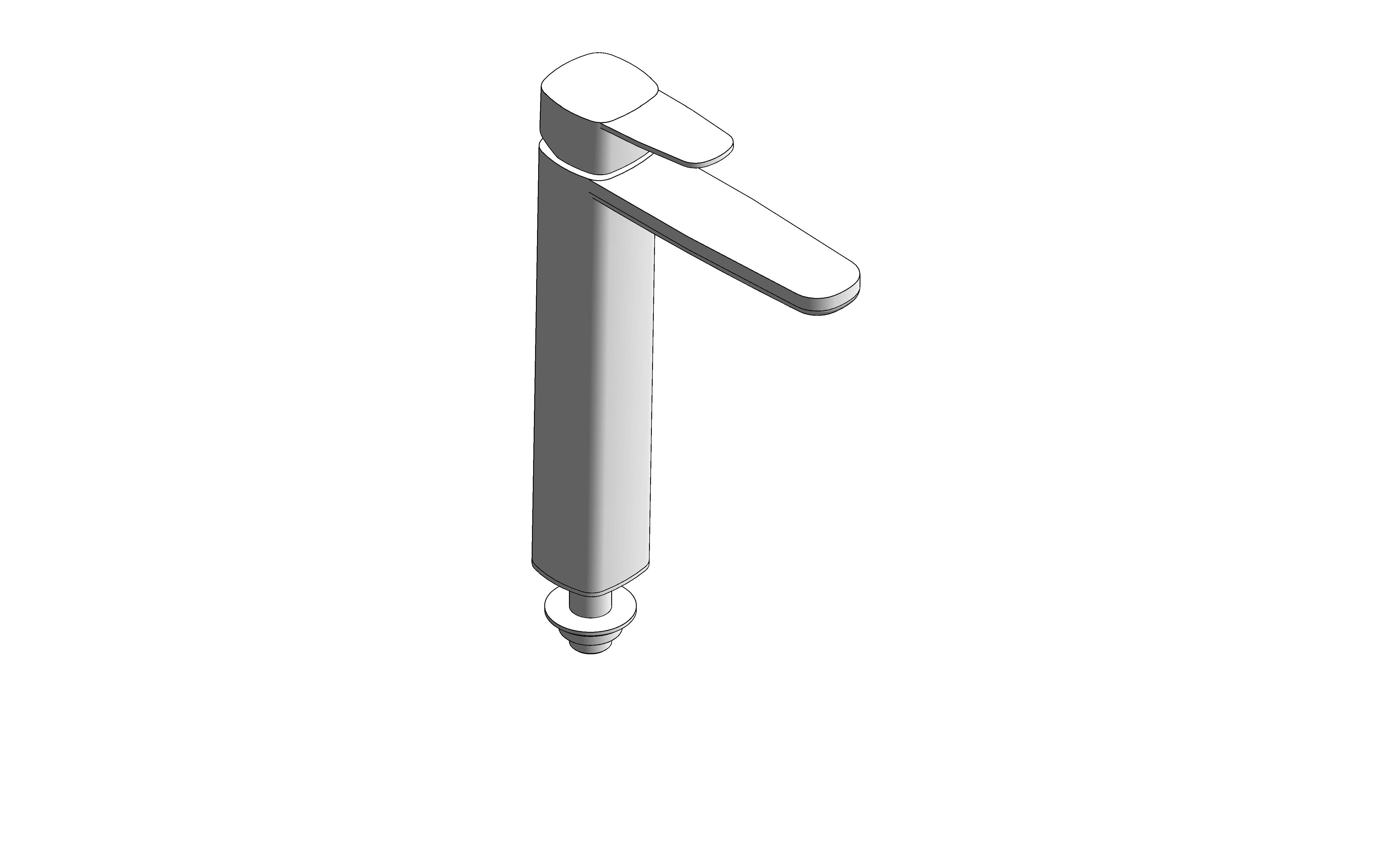 Product: Signature extended basin mono Without pop-up Drain - FFAS1707-1015L0BT0