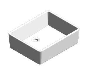 Product: Thin Touch Square Vessel 500mm - CCASF611-0000410F0
