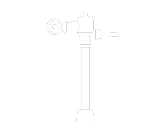 bimstore front image of American Standard - Toilet Flush Valve 6L 9803 - FFAS9803-005500BC0
