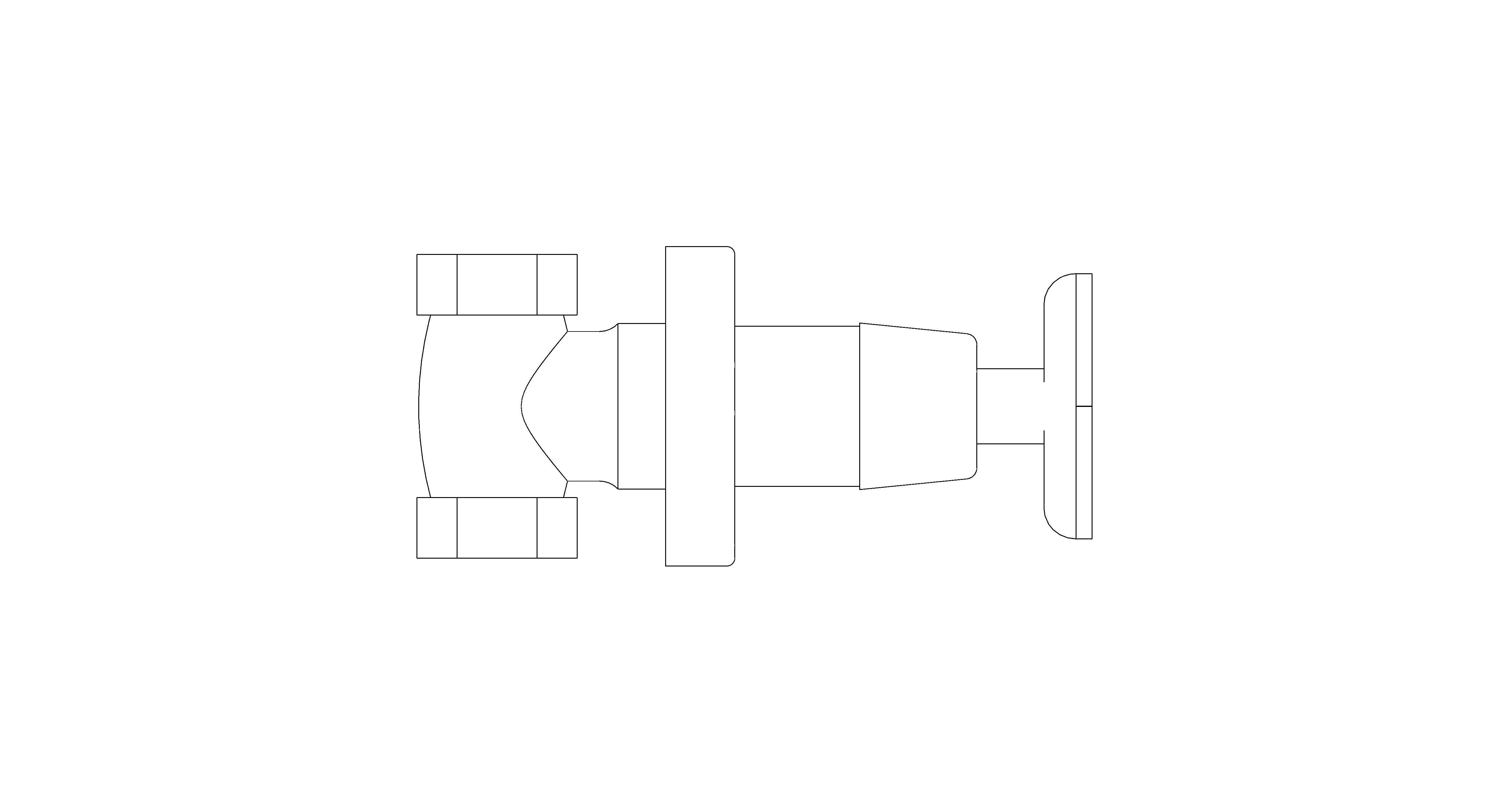 bimstore side image of American Standard - Winston Concealed Shower Mono (Cross Handle) - FFAST705-7T9500BT0