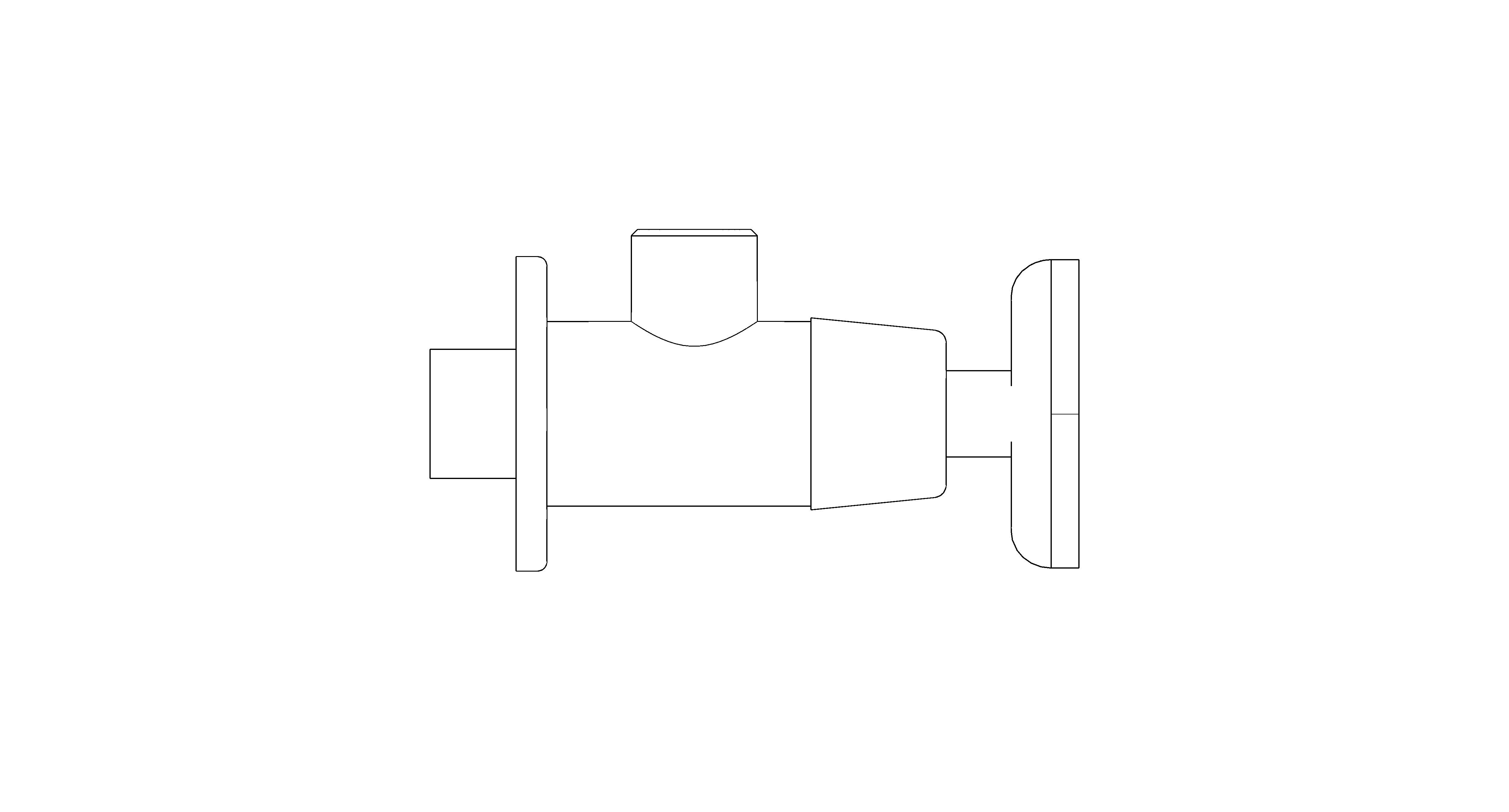bimstore side image of American Standard - Winston Exposed Shower Mono (Cross Handle) - FFAST704-7T1500BT0