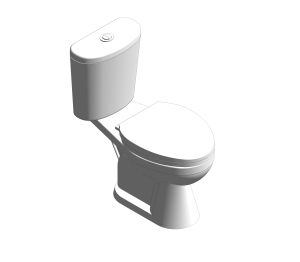 Product: Winston II Close Coupled Toilet (Dual Flush) - CL26965-6DAWDSTDG
