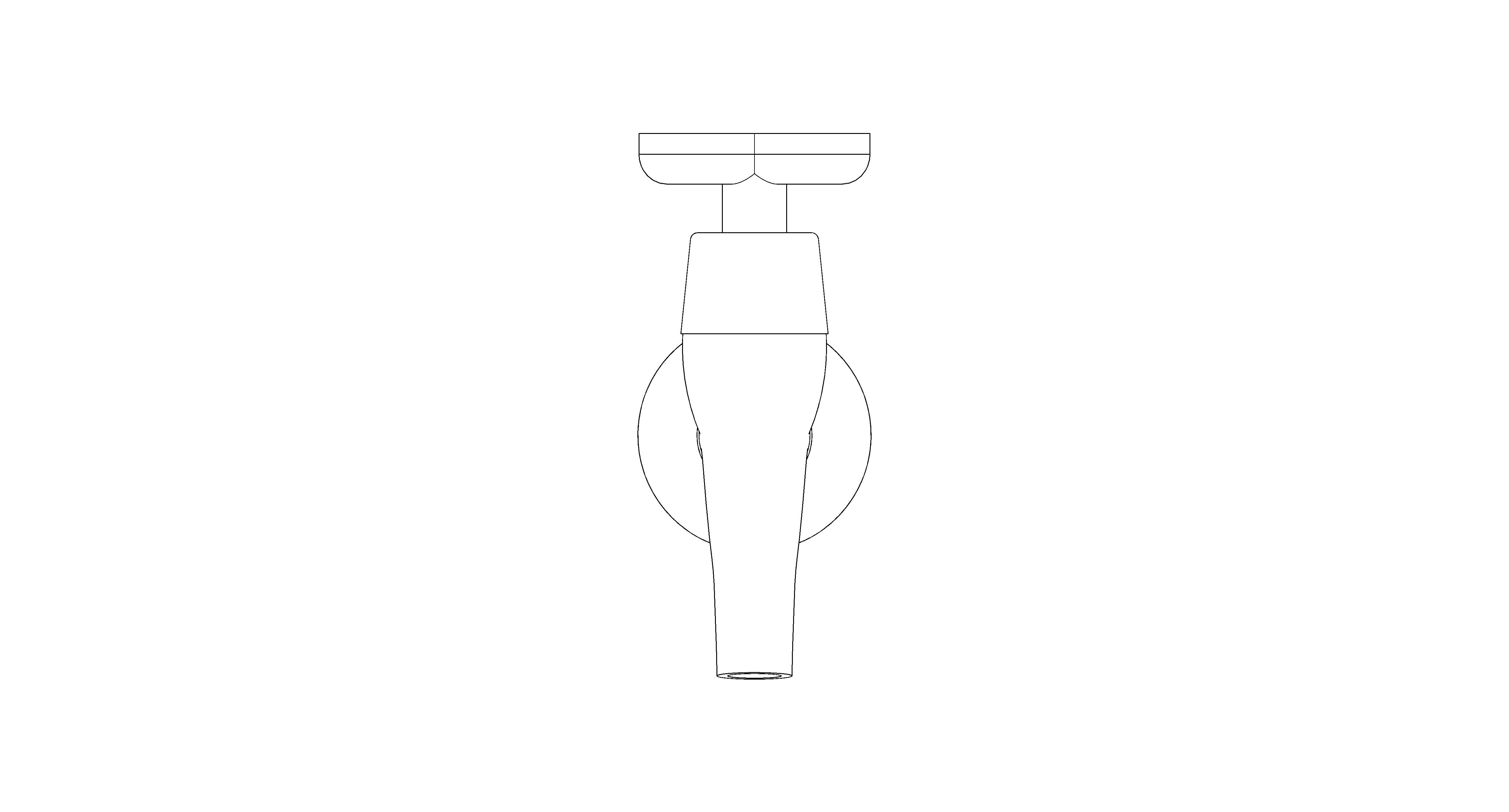 bimstore front image of American Standard - Winston Wall Tap (Cross Handle) - FFAST702-0T0500BT0