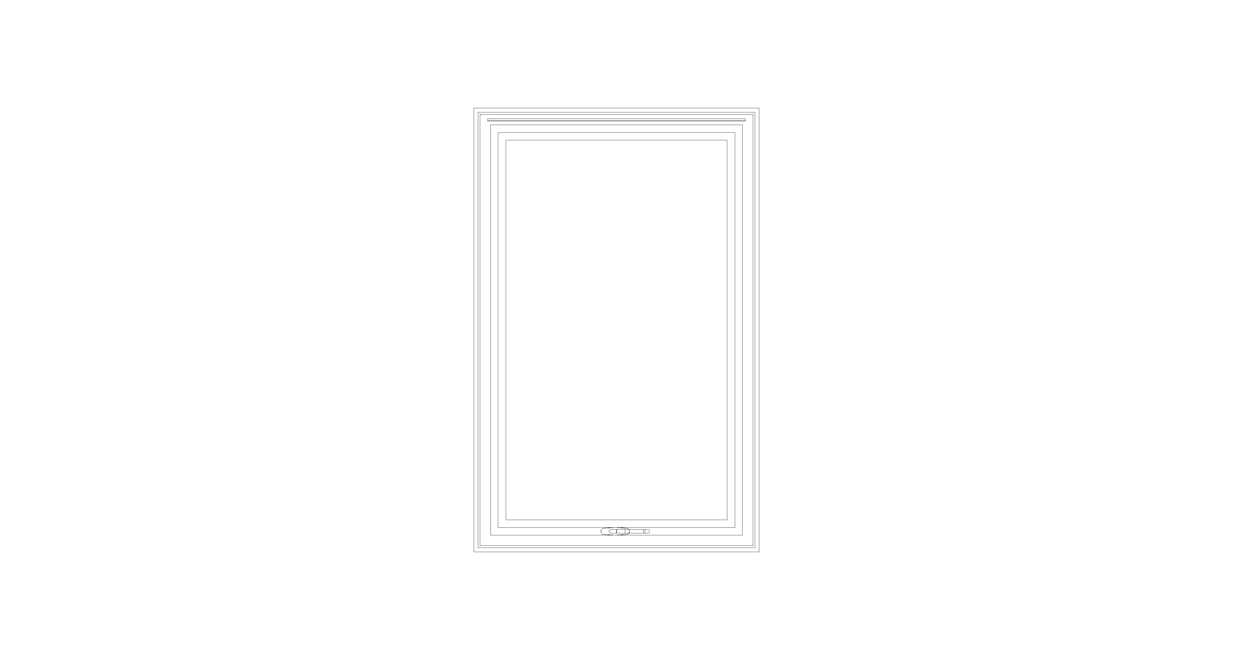 Product: MU800 SG – XT66 – Casement Window (Curtain Wall Insert)